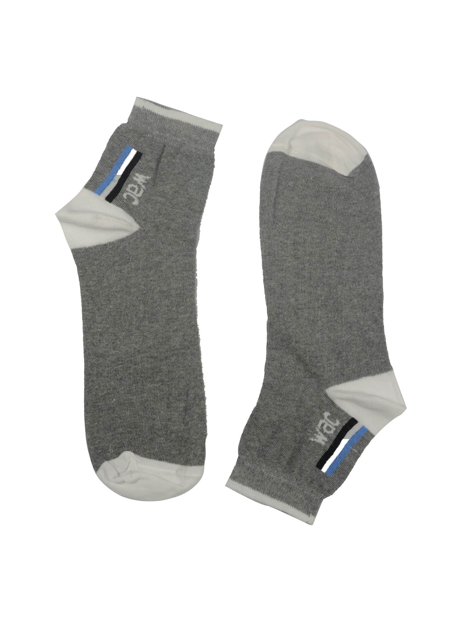 Wrangler Men's Dark Grey Melange Ankle Length Socks