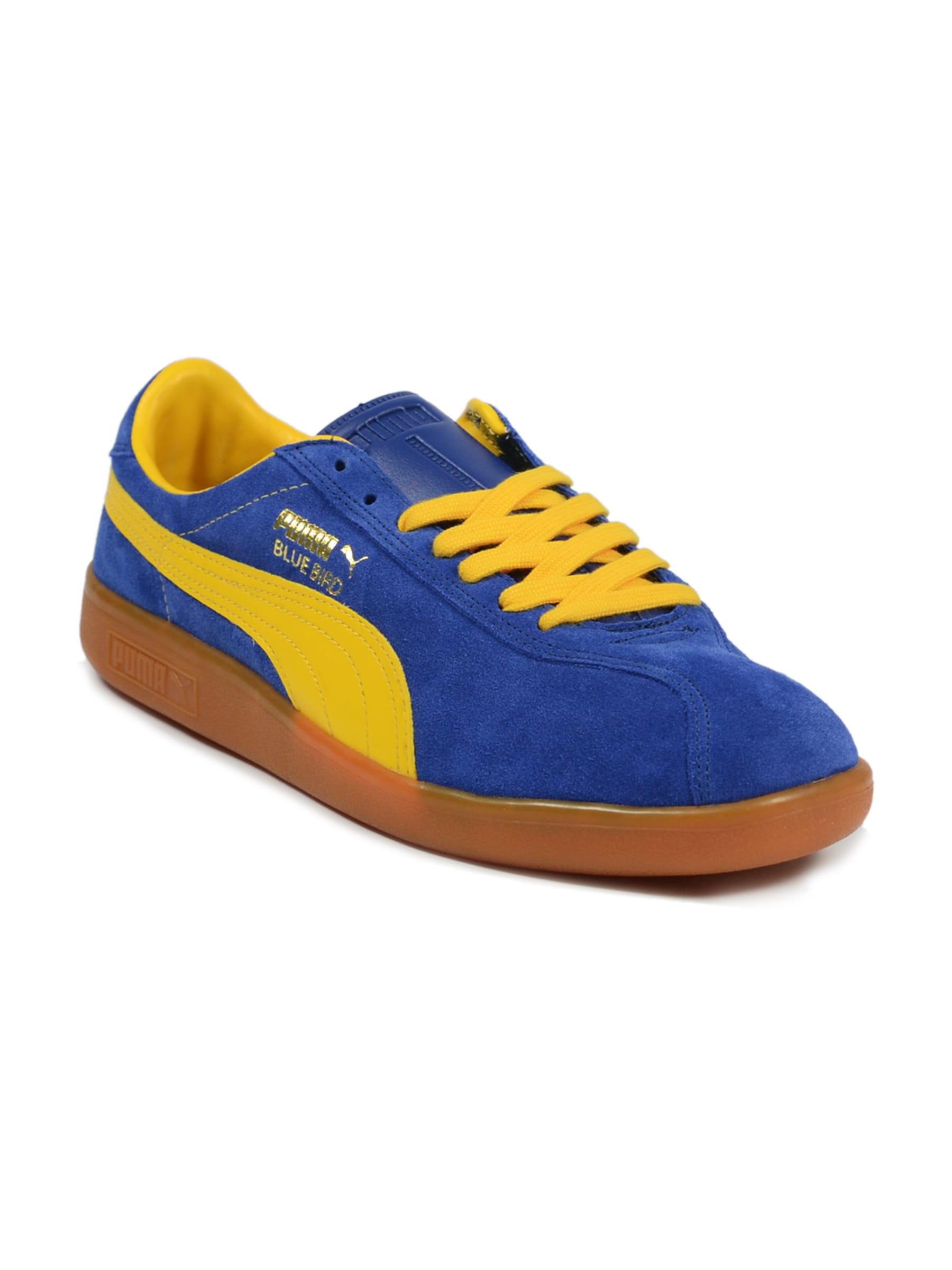 Puma Men's Bluebird Blue Yellow Shoe