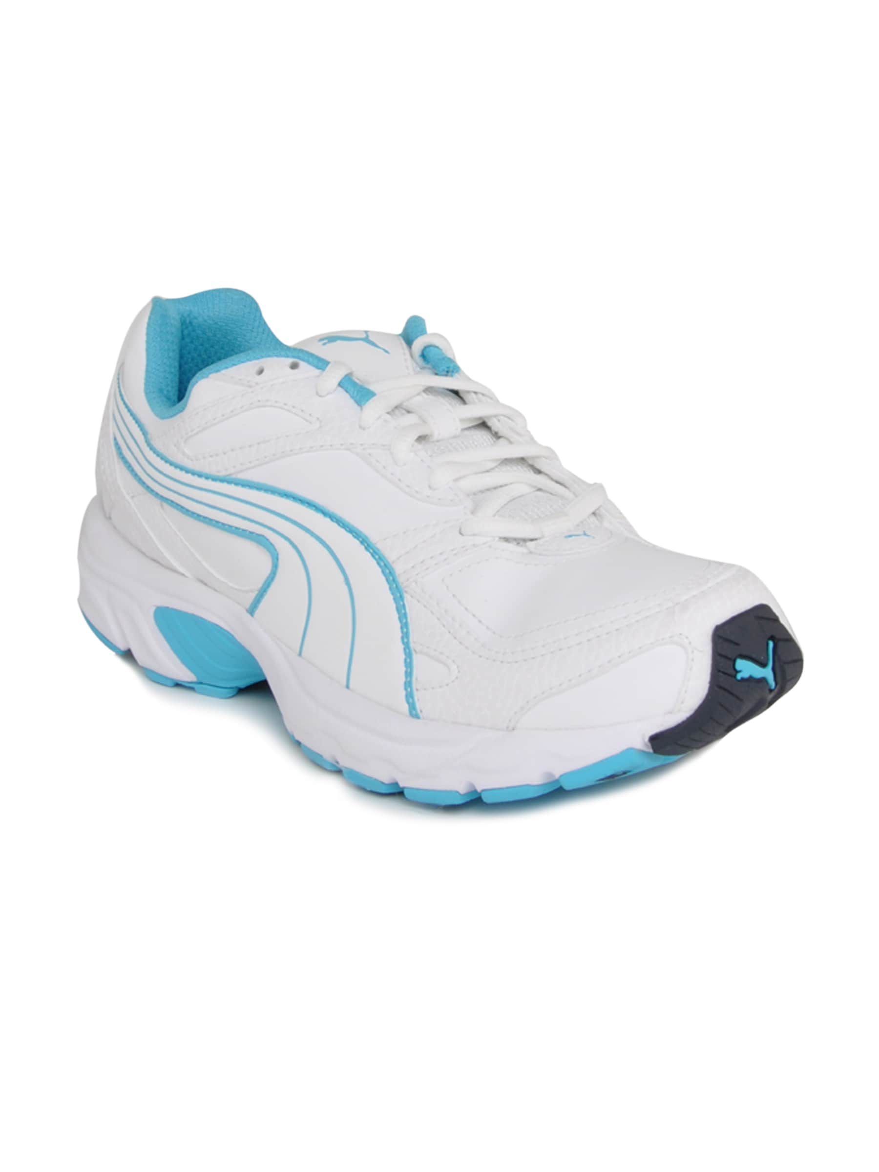 Puma Women's Axis XT White Blue Shoe