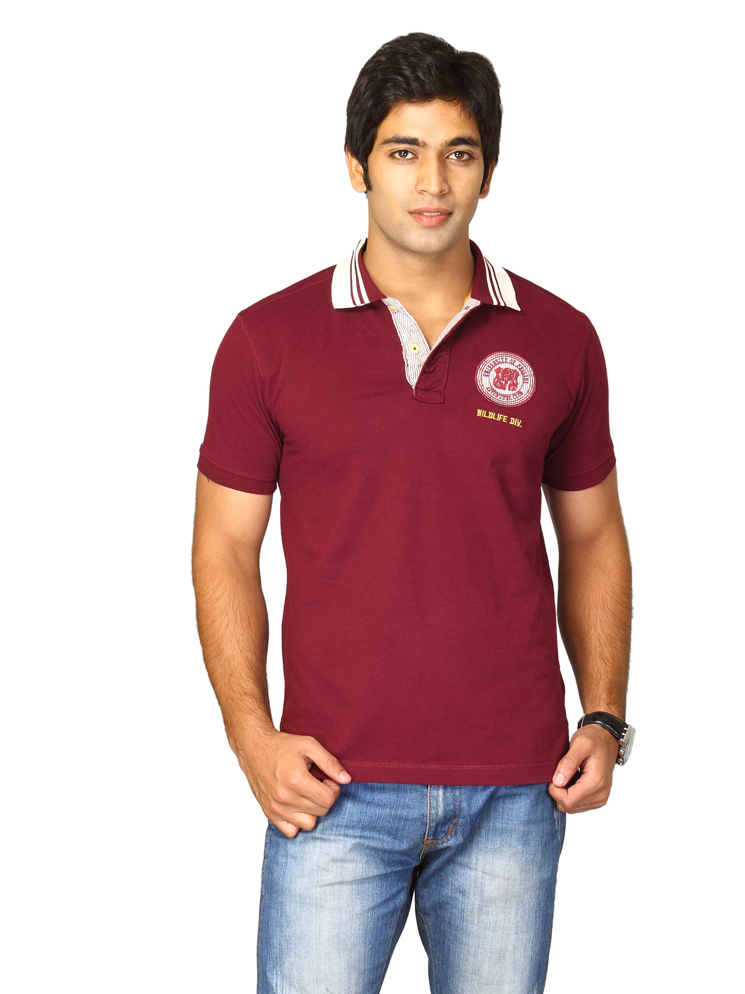 Proline Maroon Polo T-shirt