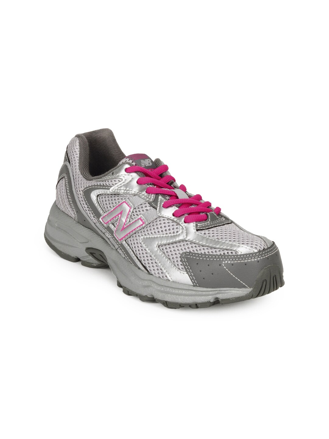 New Balance Women Silver Sports Shoes