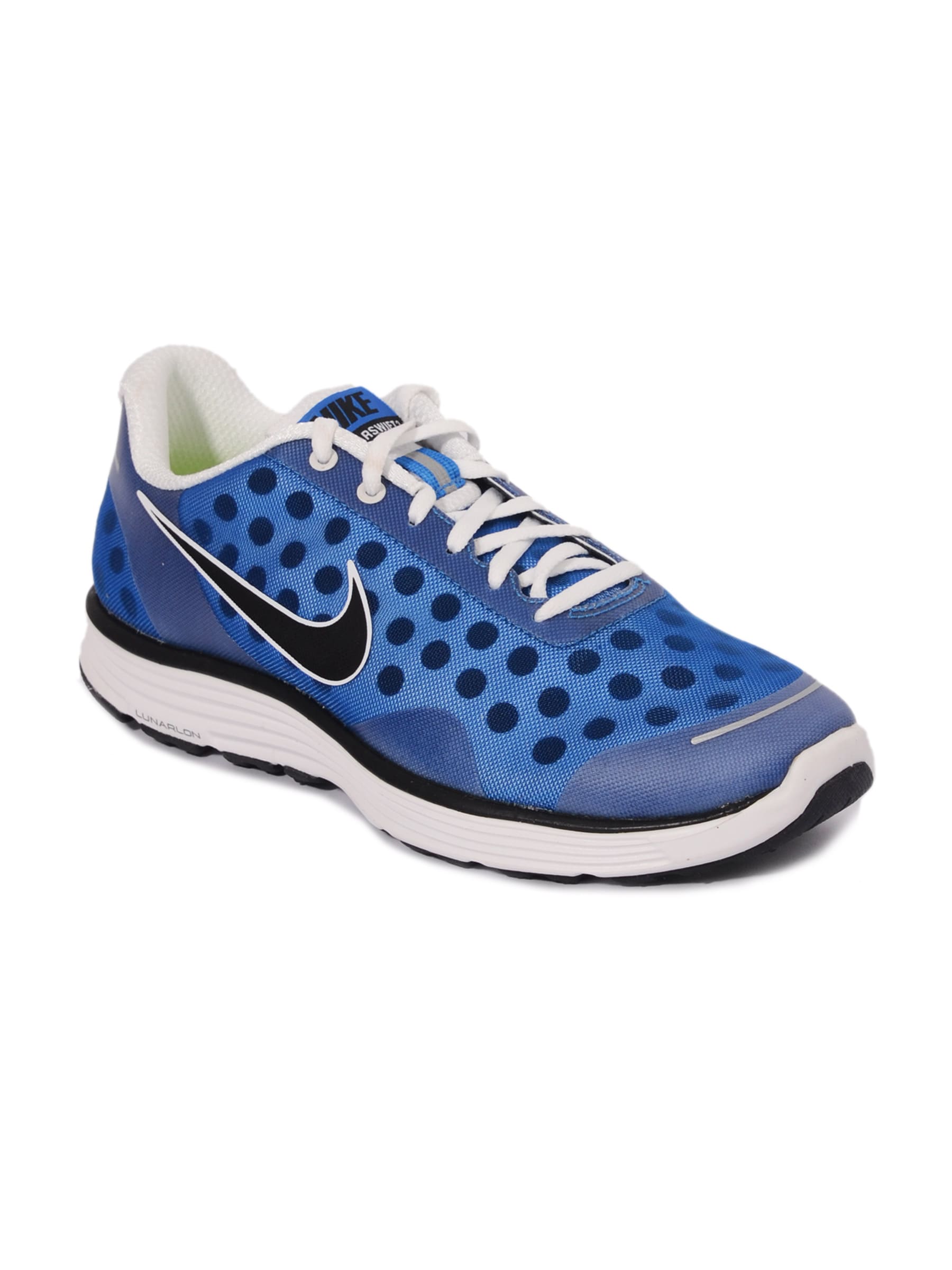 Nike Men's Lunarswift 2 Black Blue Shoe