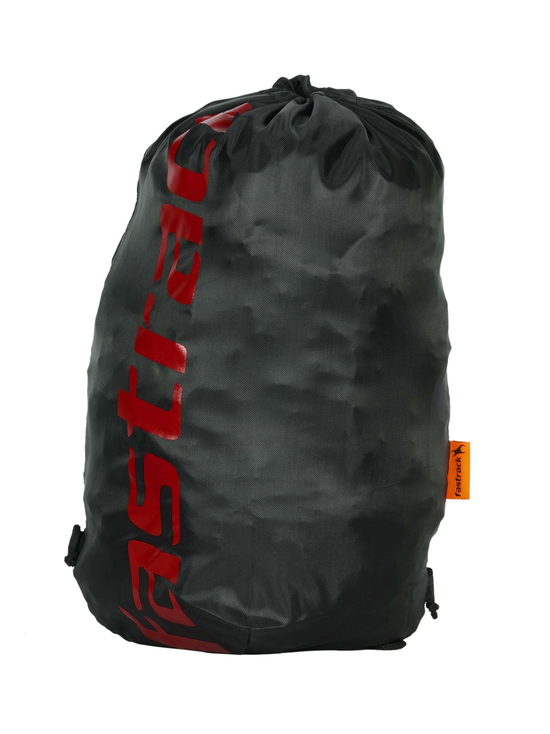 Fastrack Unisex Black Red Printed Sling Bag