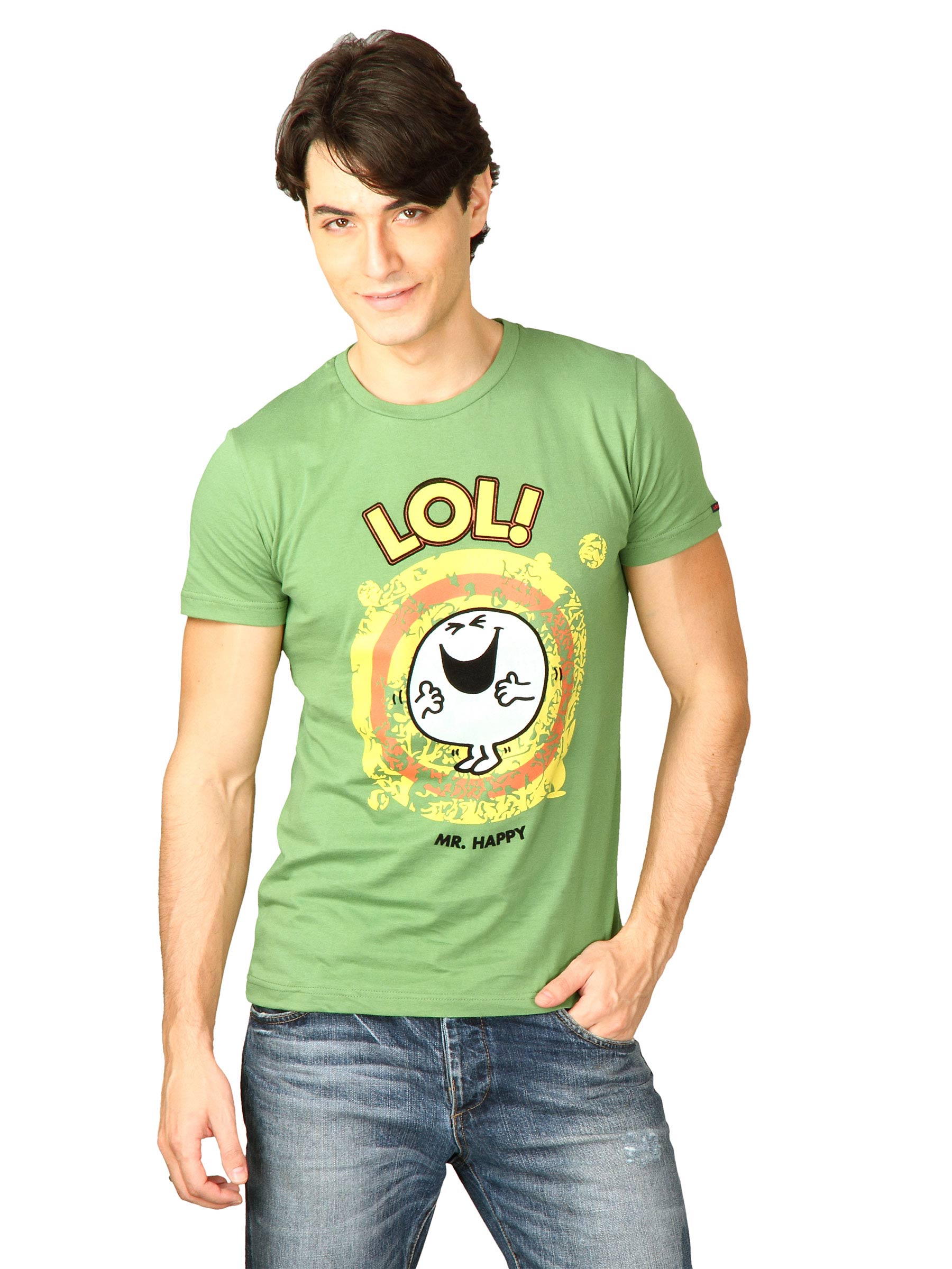 Mr.Men Men's Green Tea T-shirt