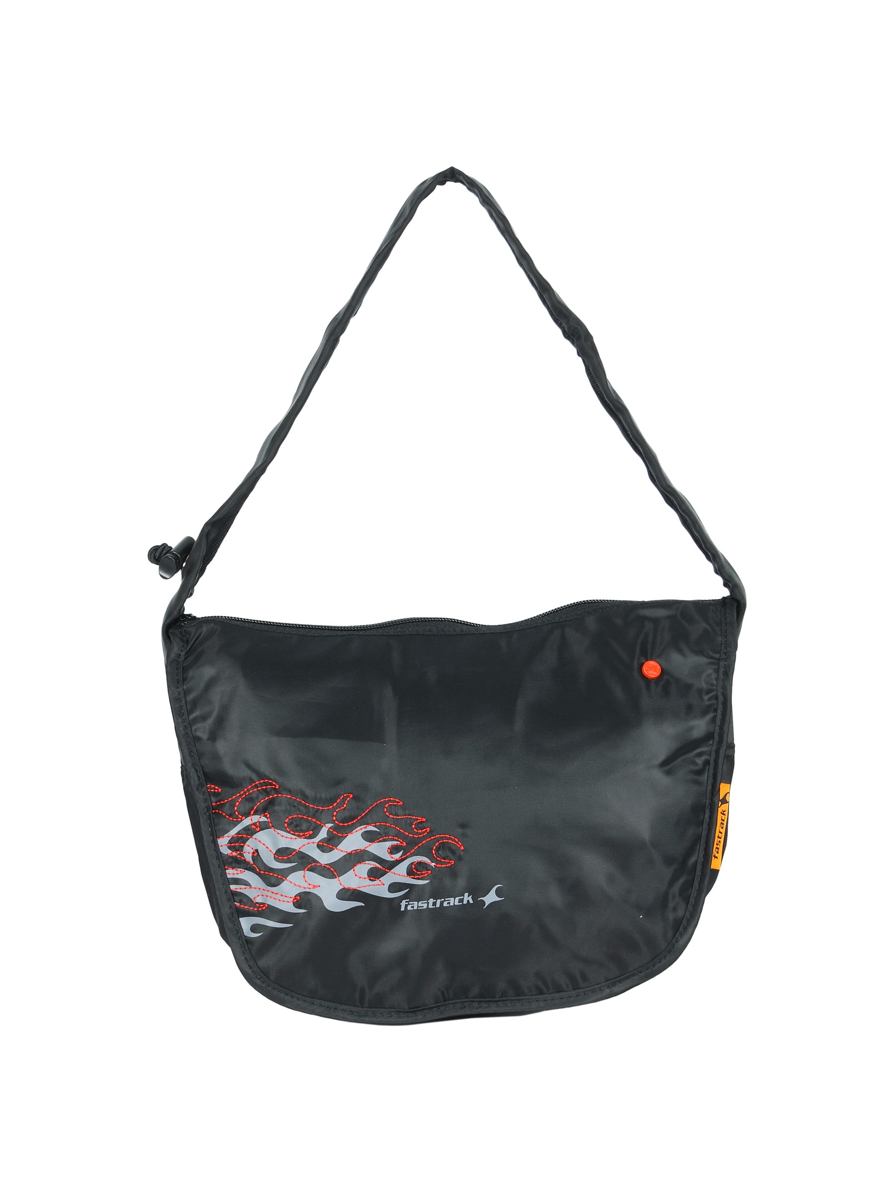 Fastrack Women Nylon Black Handbag