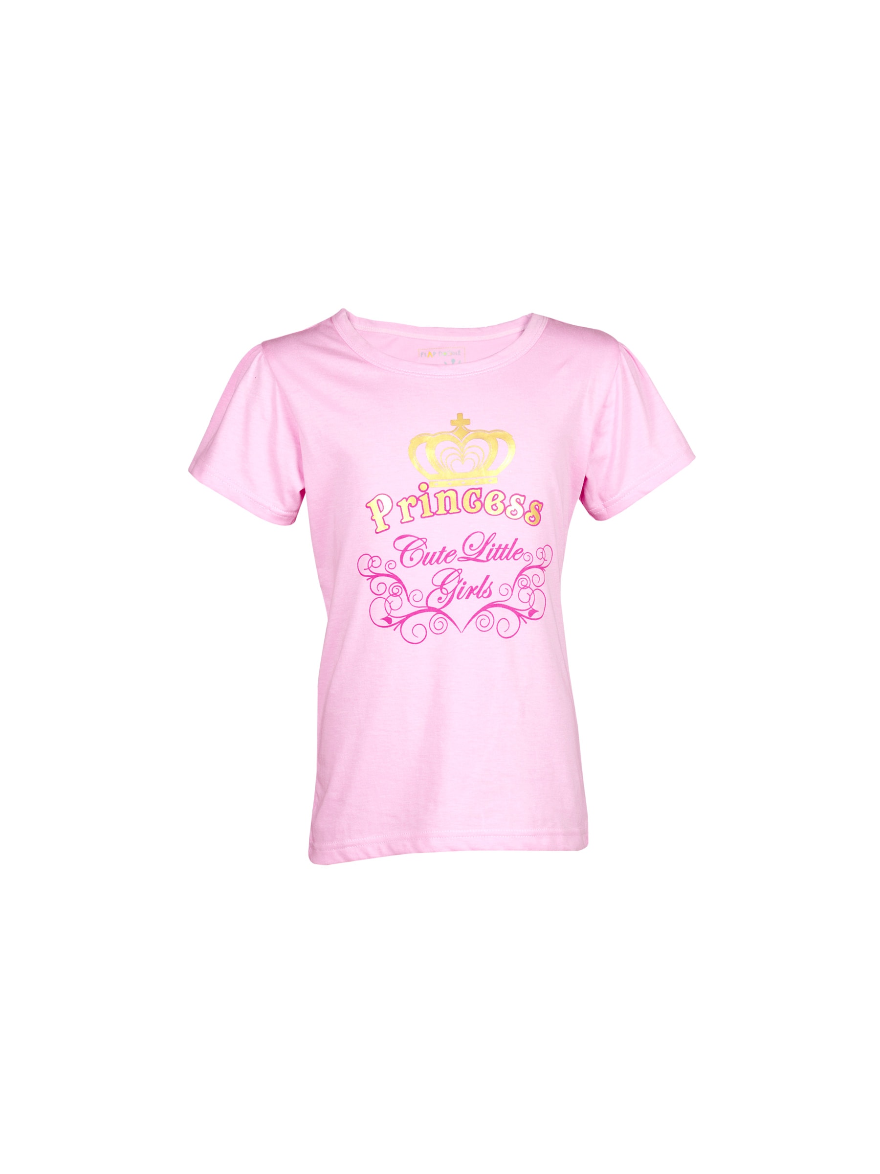 Doodle Girl's Princess Cute Little Pink Kidswear