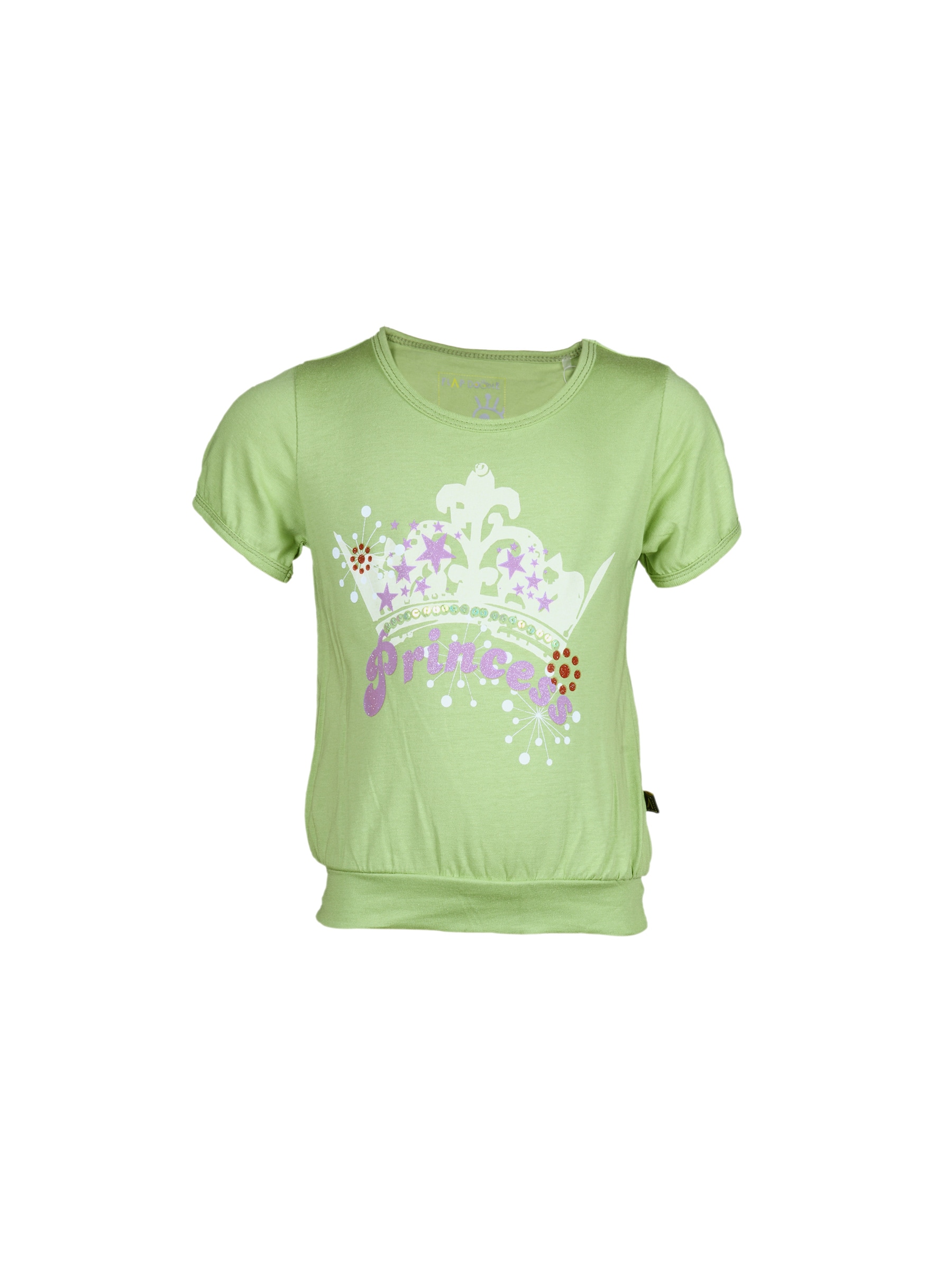Doodle Girl's Princess Lime Kidswear