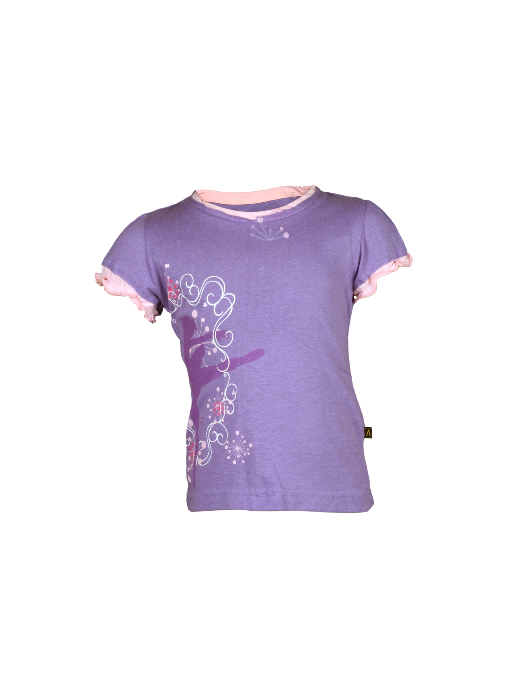 Doodle Girl's Raw Edges Purple Teen Kidswear