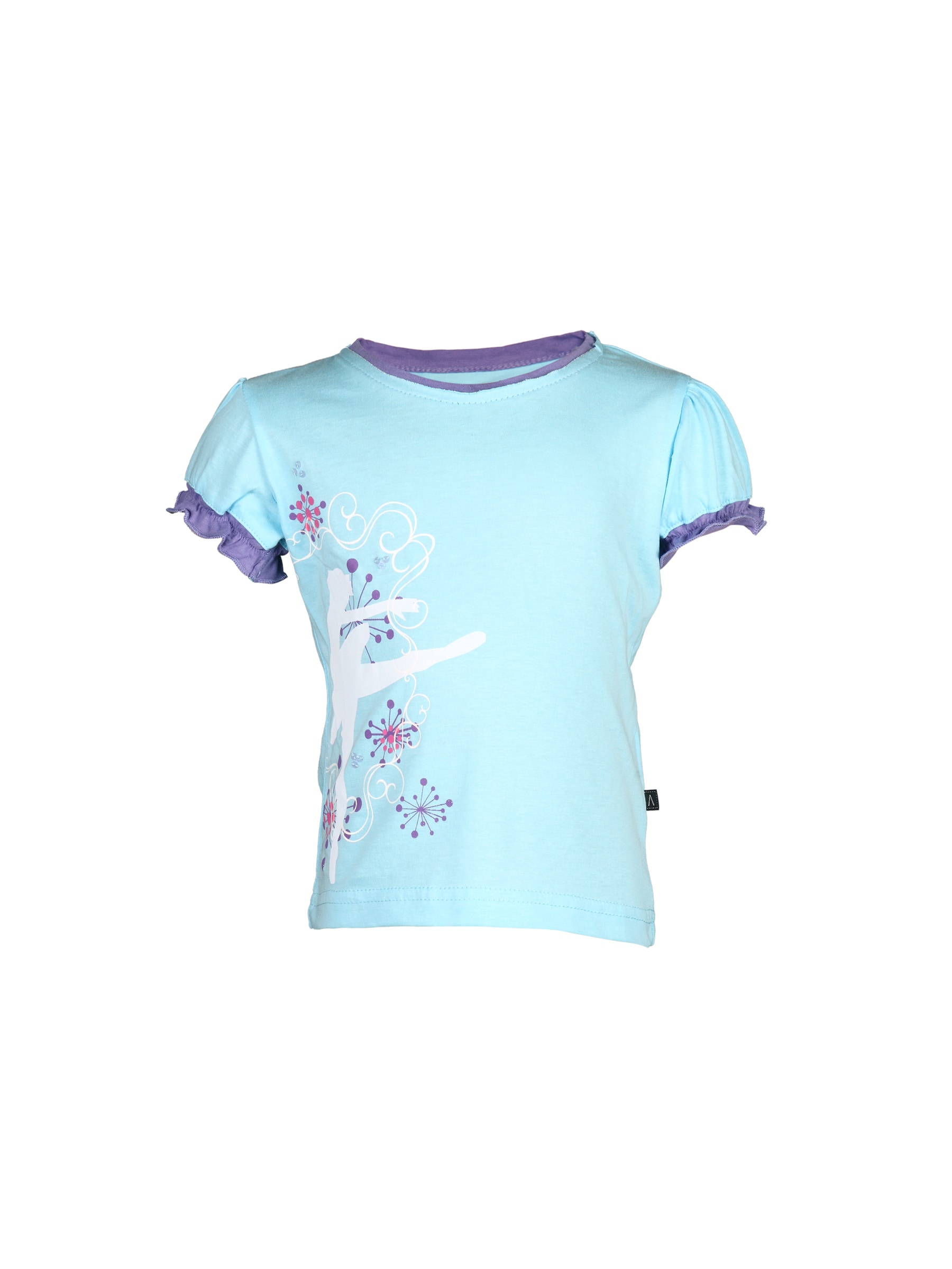 Doodle Girl's Raw Edges Light Blue Kidswear