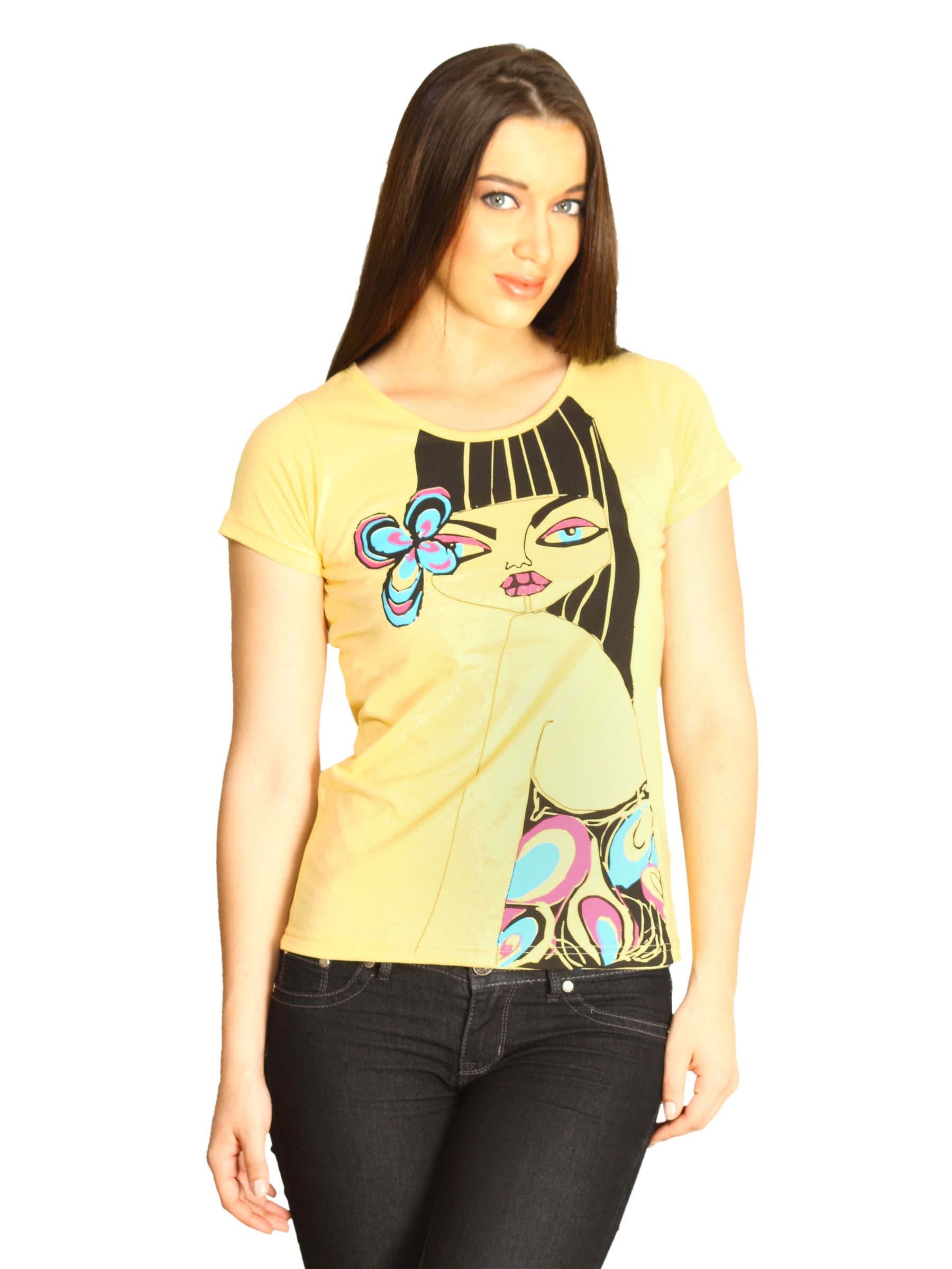 Jealous 21 Women Jealous Mabon Yellow Top Yellow Tops