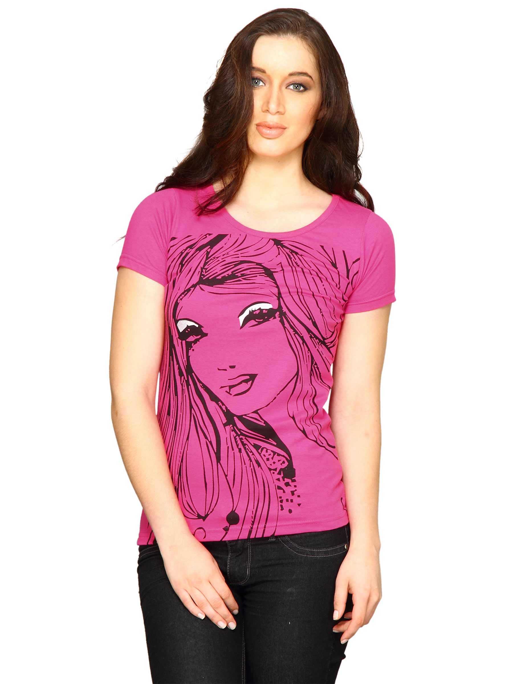 Jealous 21 Women Jealous Paiva Pink Tops