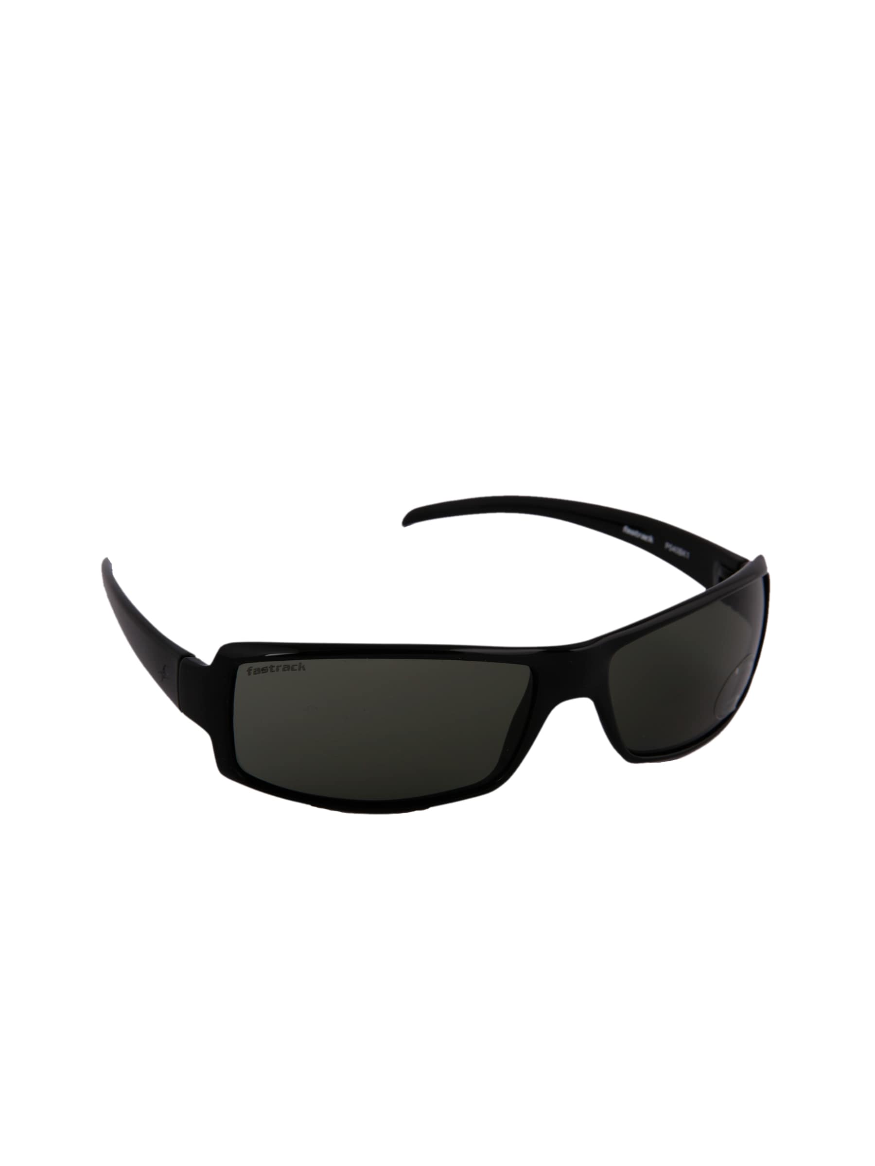 Fastrack Unisex Bikers Black Sunglasses