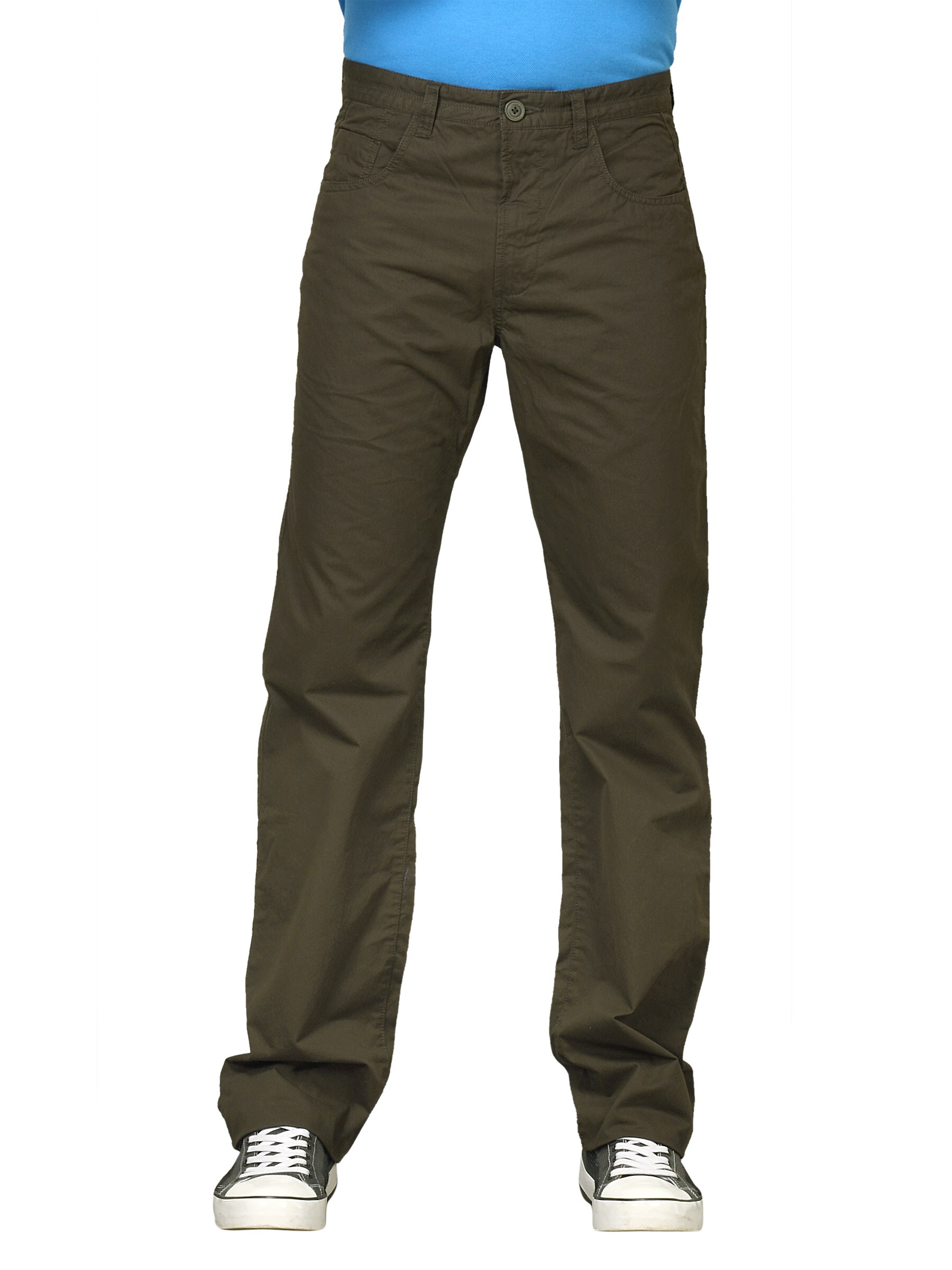 Scullers Men Scul Brown Trousers