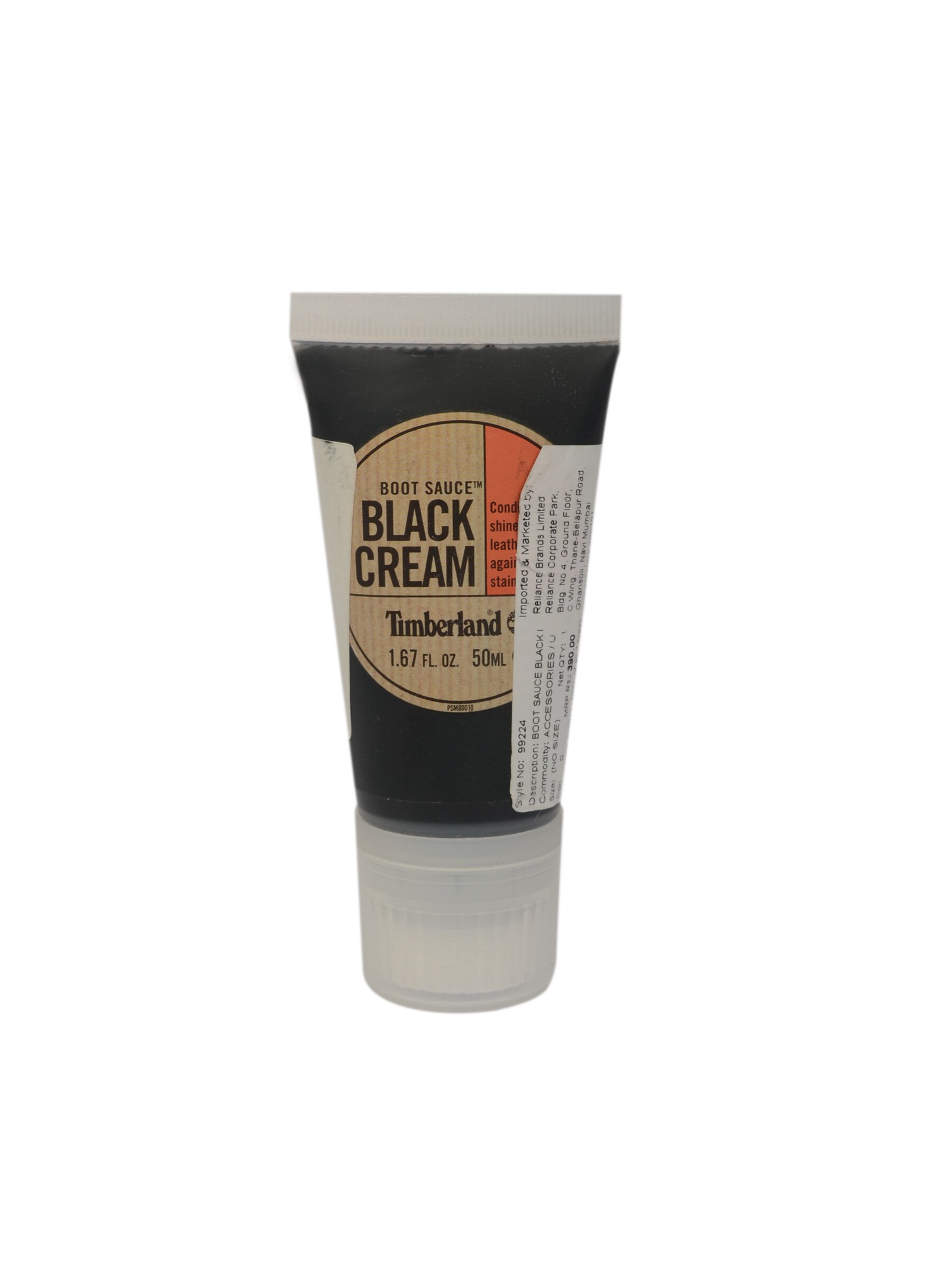 Timberland Unisex Black Boot Sauce Cream