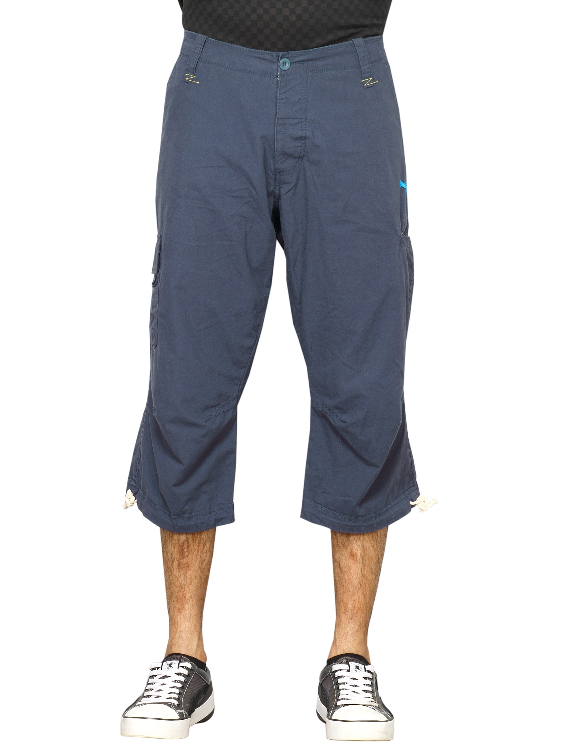 Puma Men Pants Navy Blue Shorts