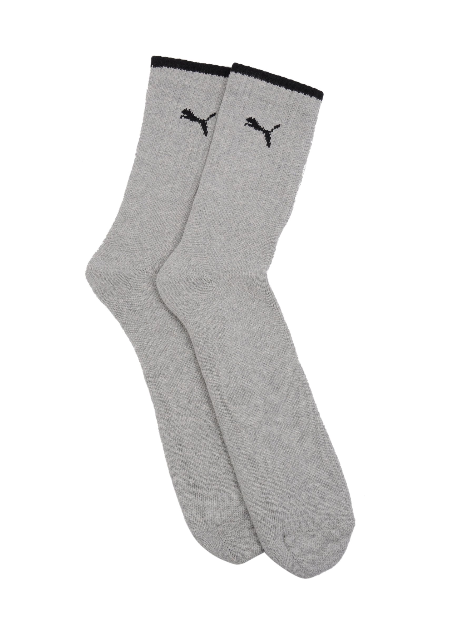 Puma Men Sports Socks 1 Pair Grey Socks