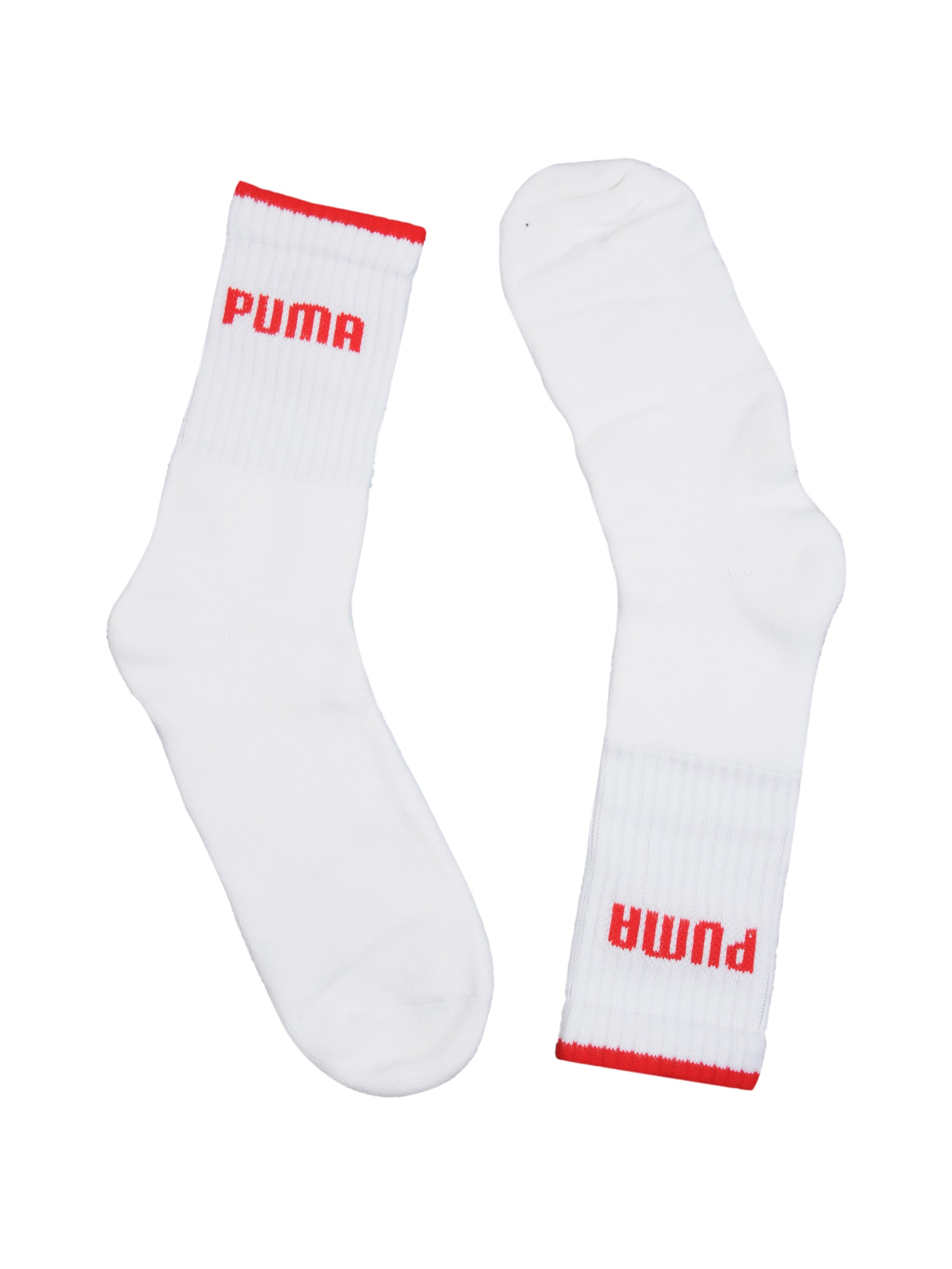 Puma Men Sport Pack of 3 White Socks