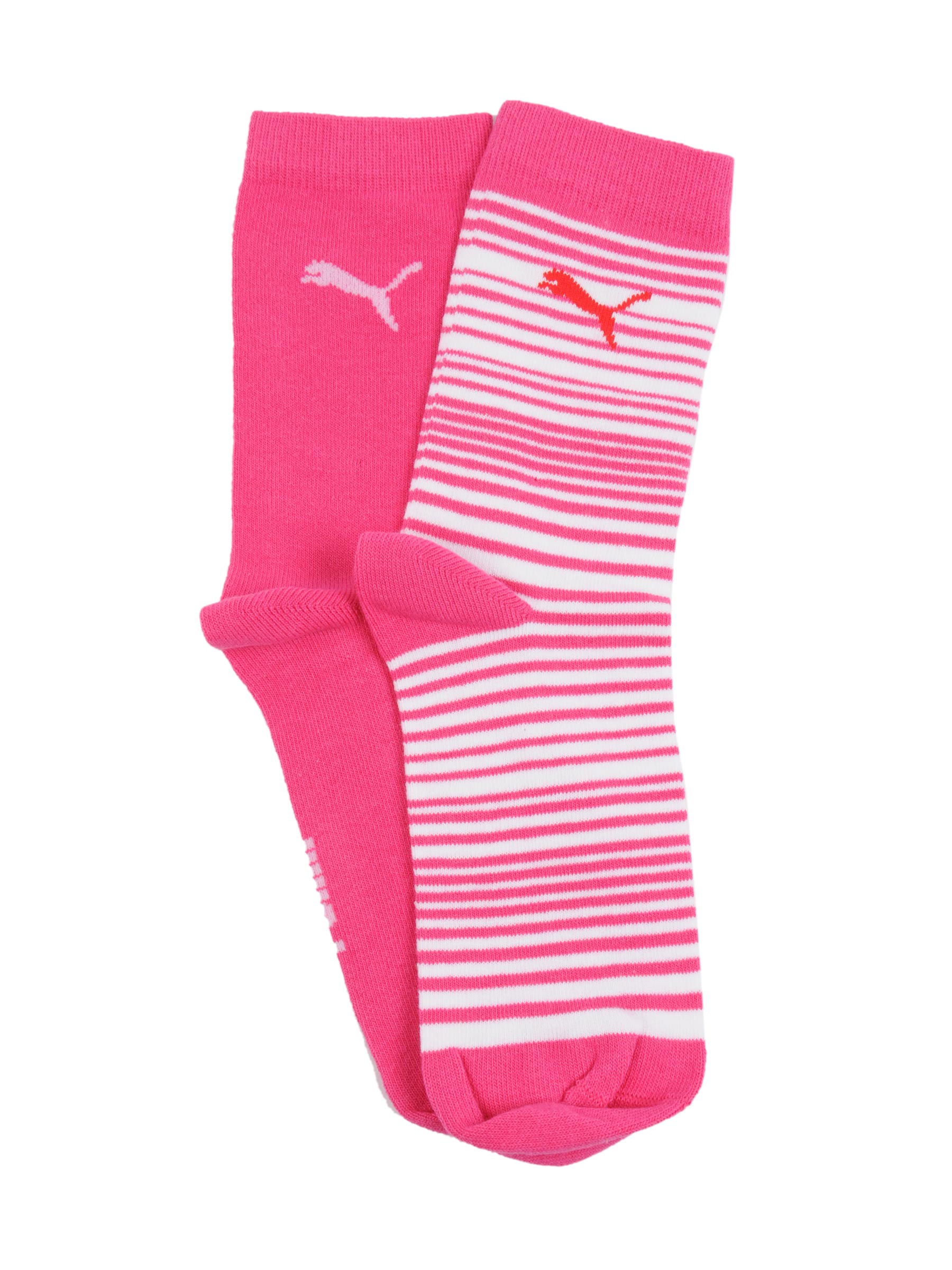 Puma Unisex Foundation Pink Socks