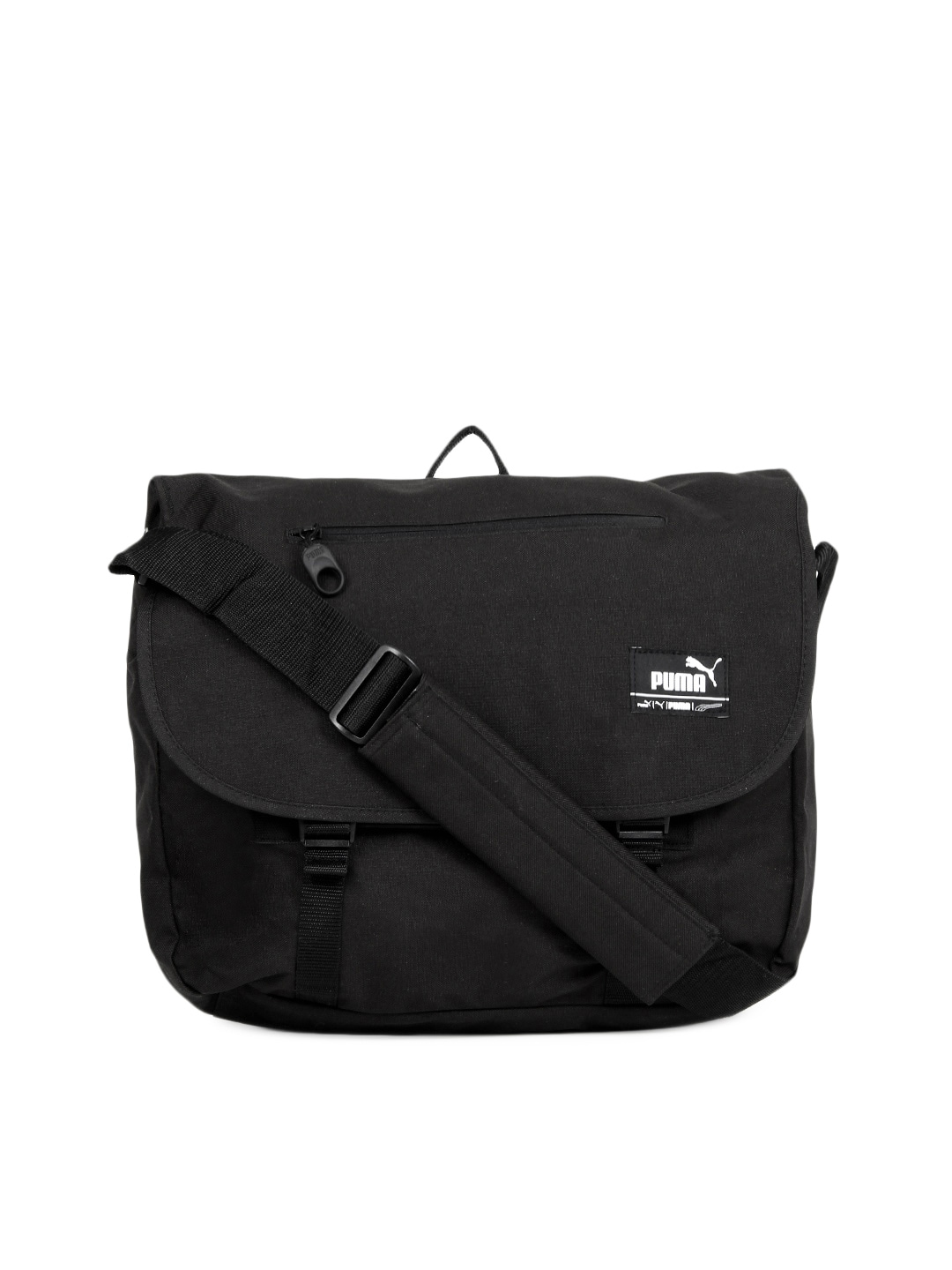 Puma Unisex Black Foundation Shoulder Bag
