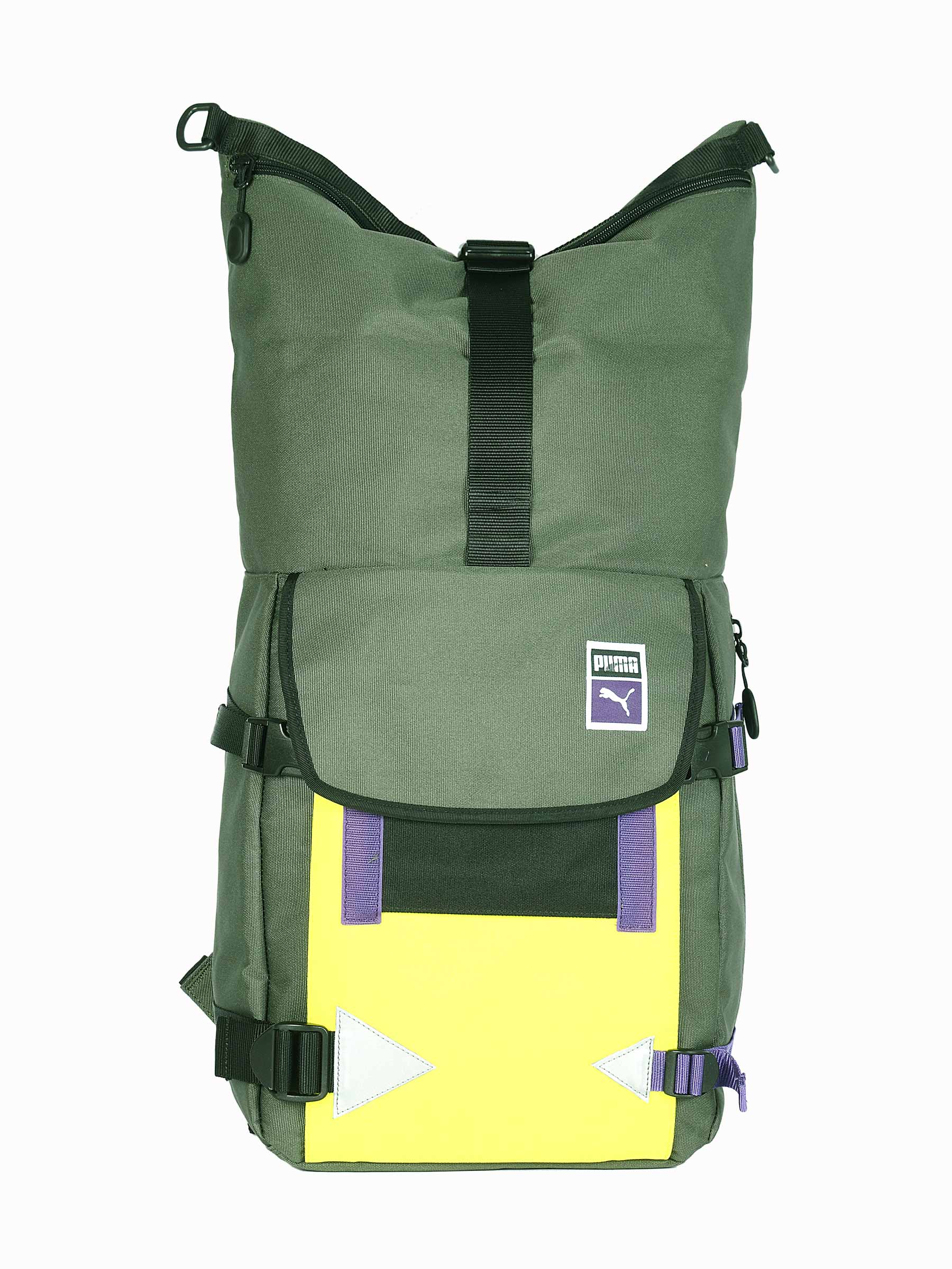 Puma Unisex Traction Green Backpacks