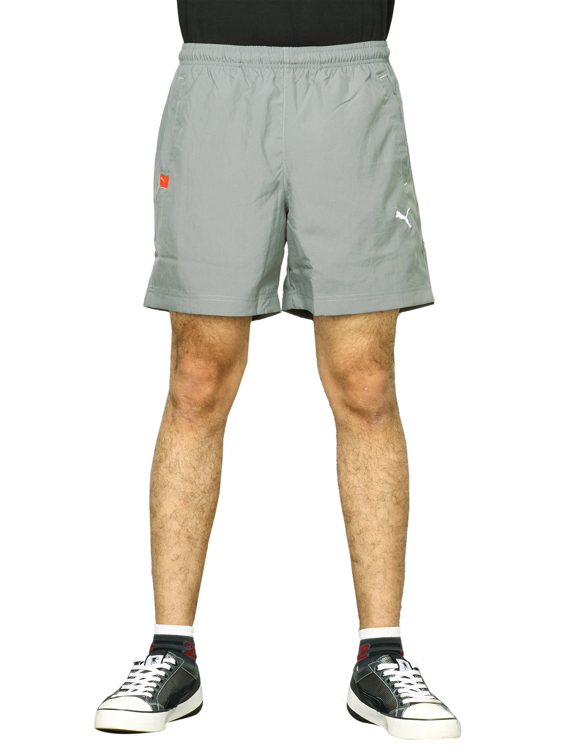 Puma Men's Ess Woven Grey Shorts