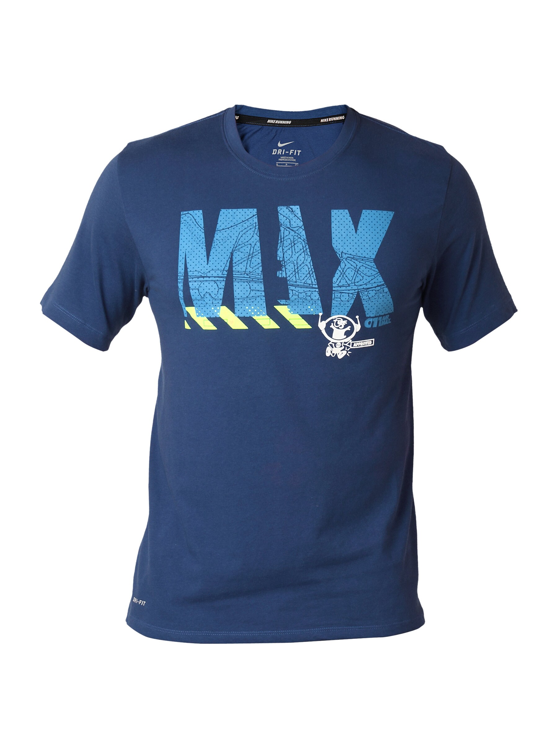 Nike Men Asss Crusier Graphic Blue T-Shirts