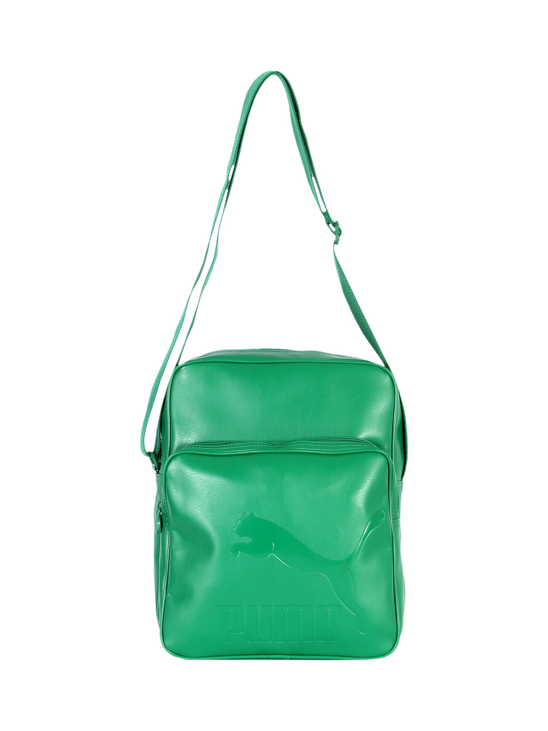 Puma Unisex Originals Mono Flight Green Bags