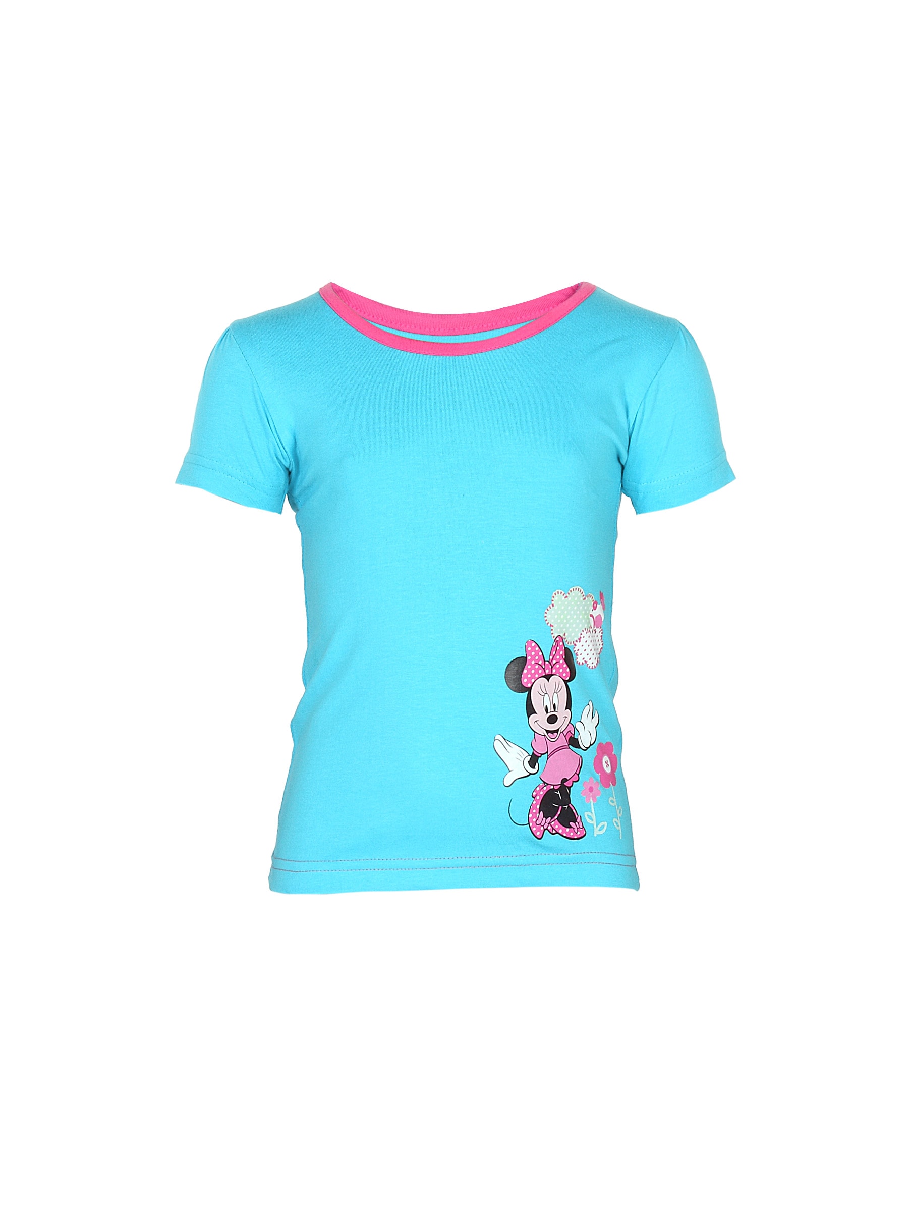 Disney Kids Girl Blue Minnie Blue T-shirt