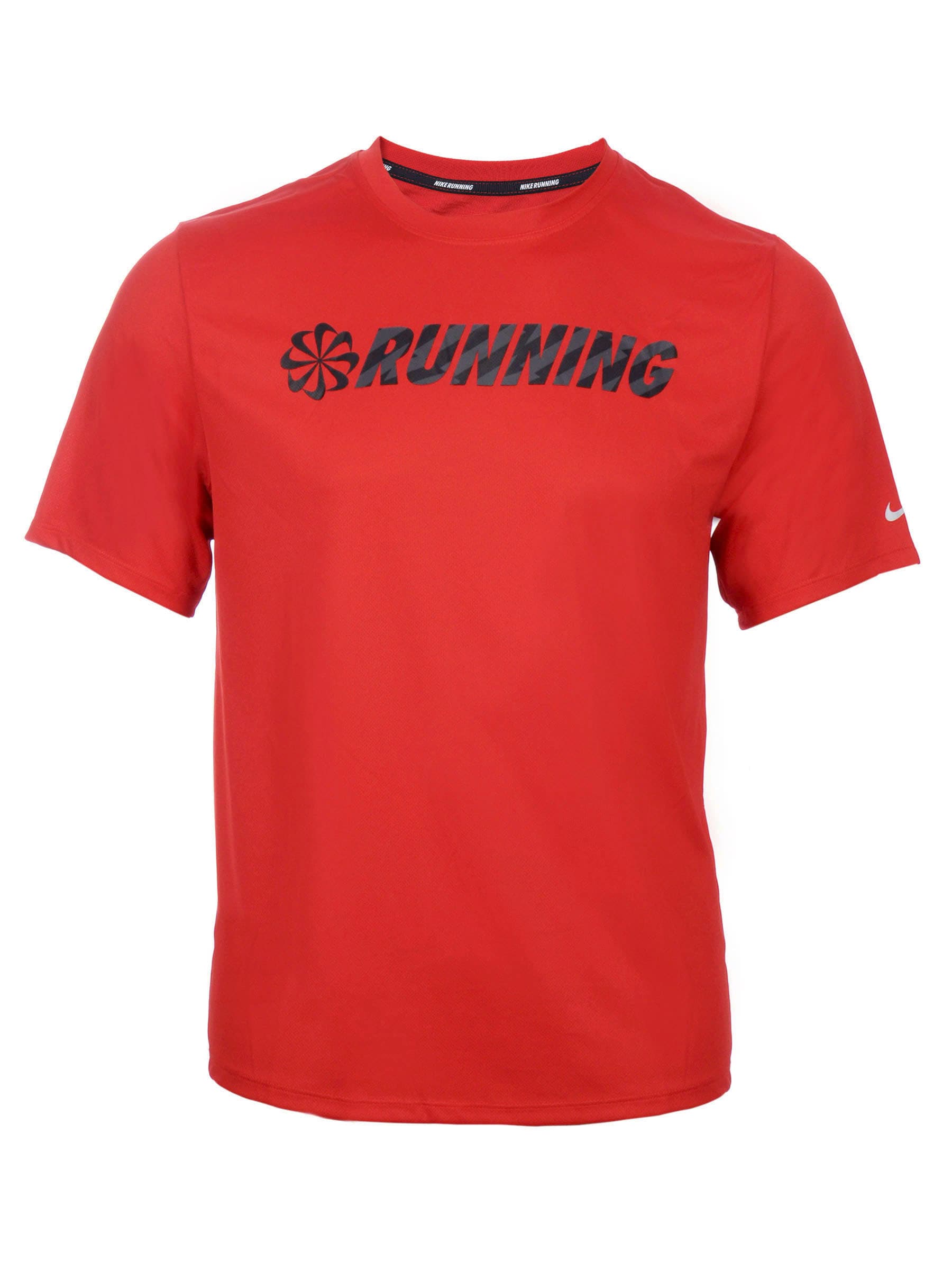 Nike Men As Ss Challen Red T-Shirts