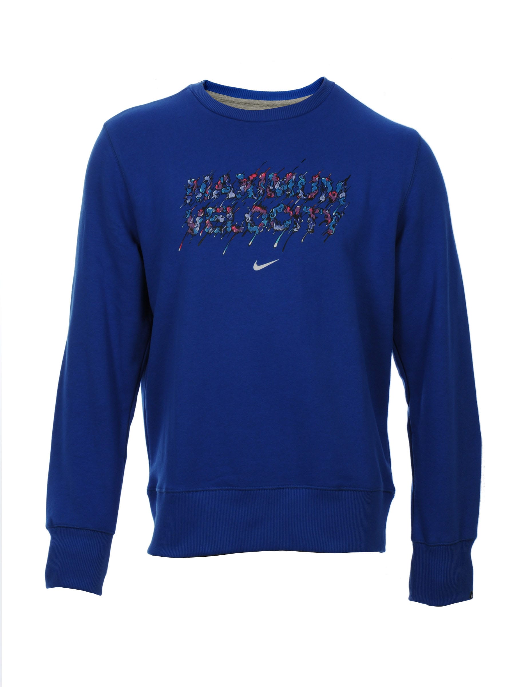 Nike Men As Squad Ft C Blue Sweatshirts