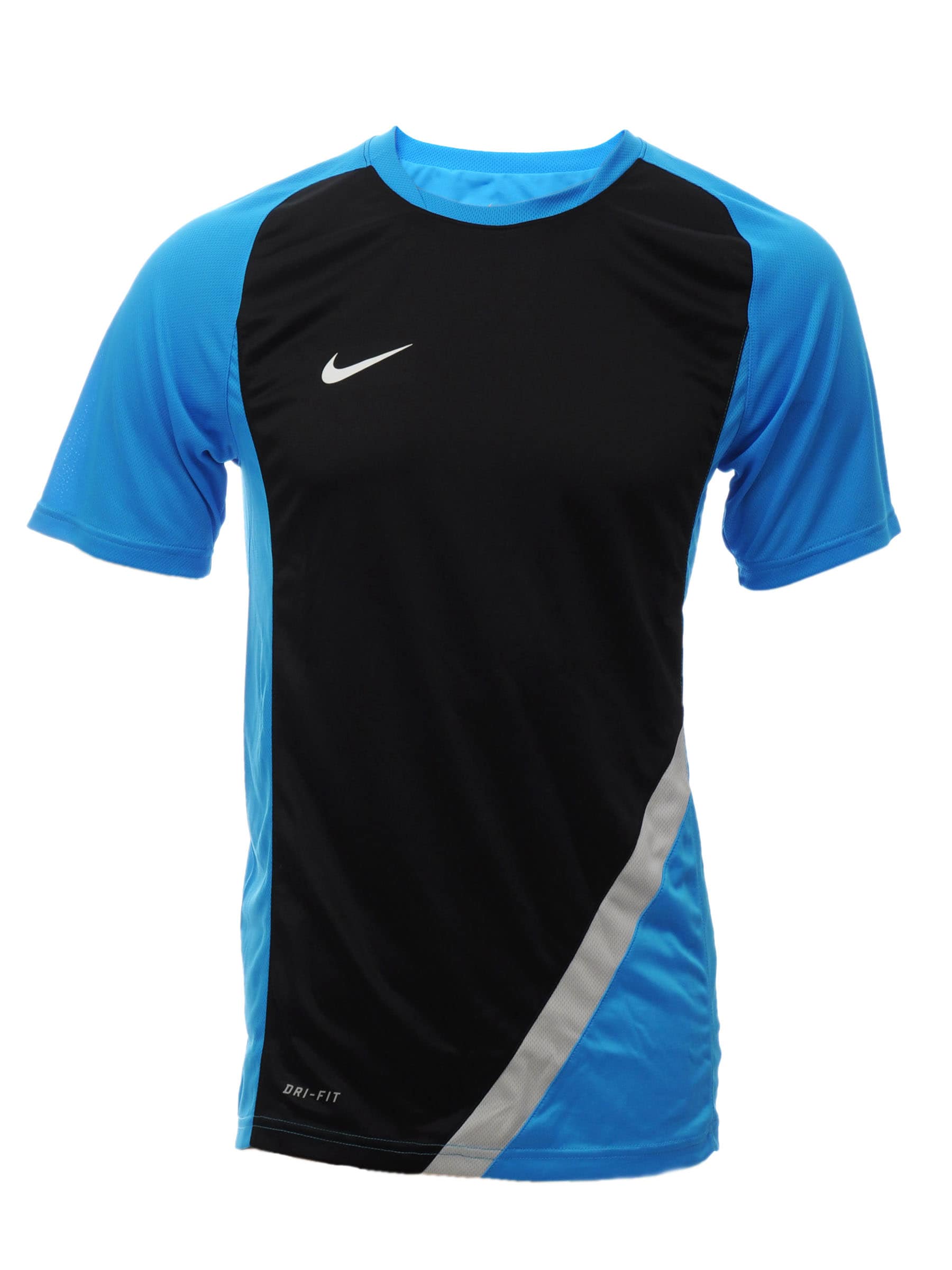 Nike Men As Ss Trainin Blue T-Shirts