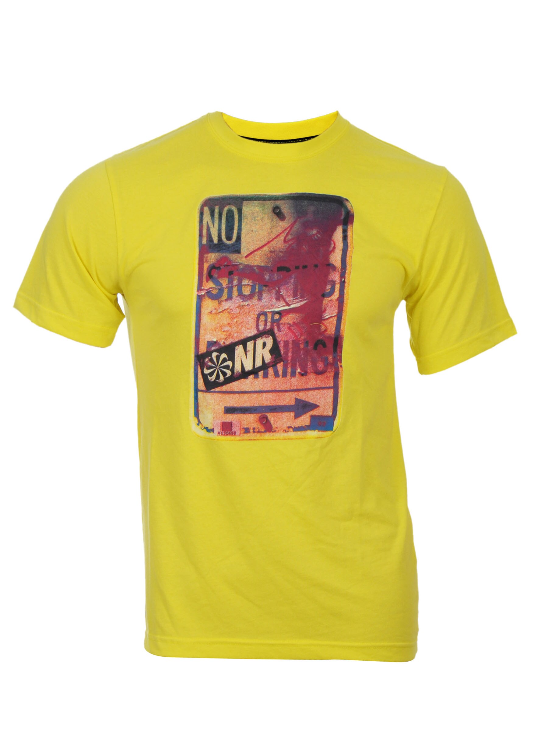 Nike Men As Ss Cruiser Yellow T-Shirts