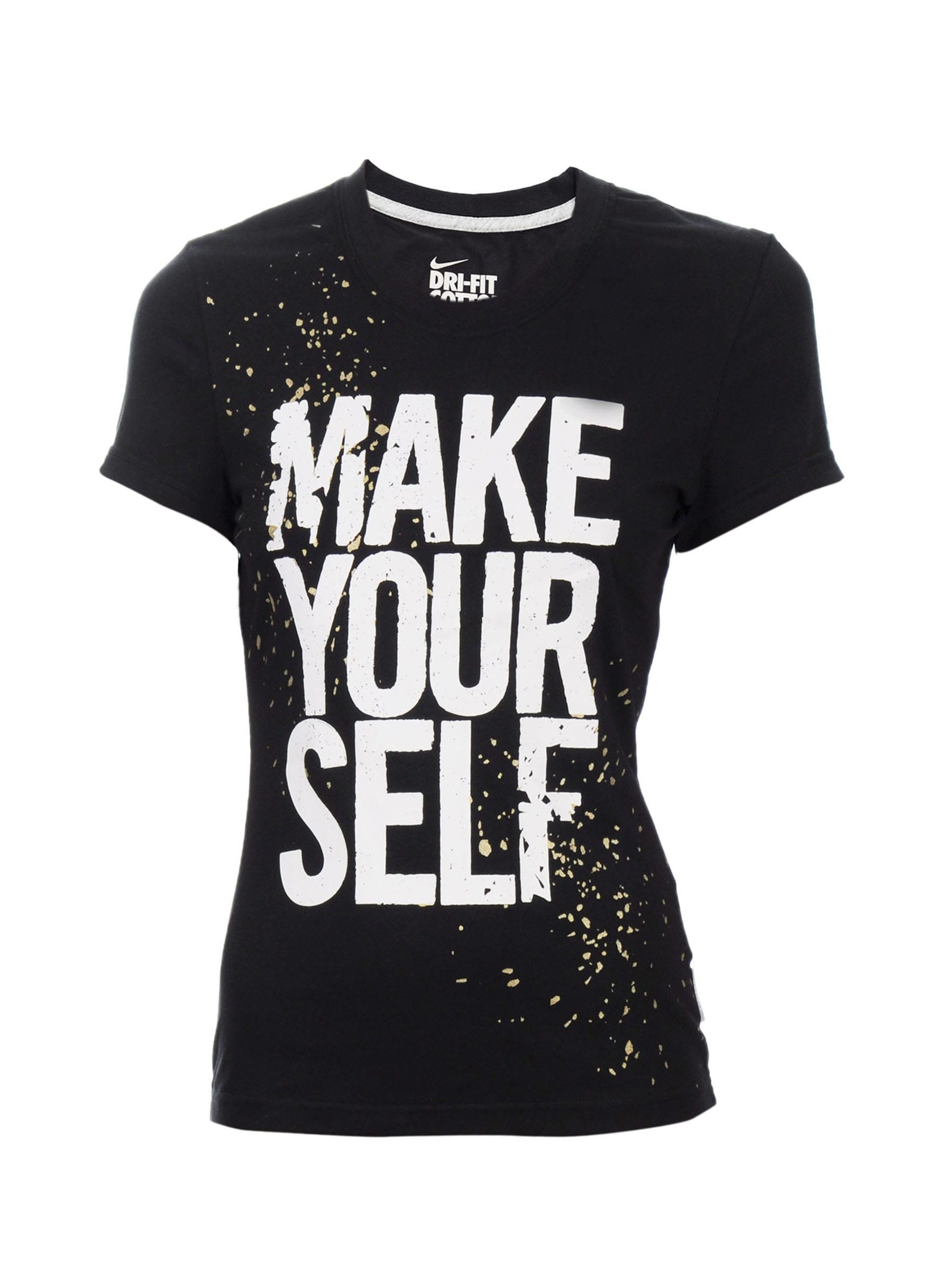 Nike Women As Make Yours Black T-Shirts