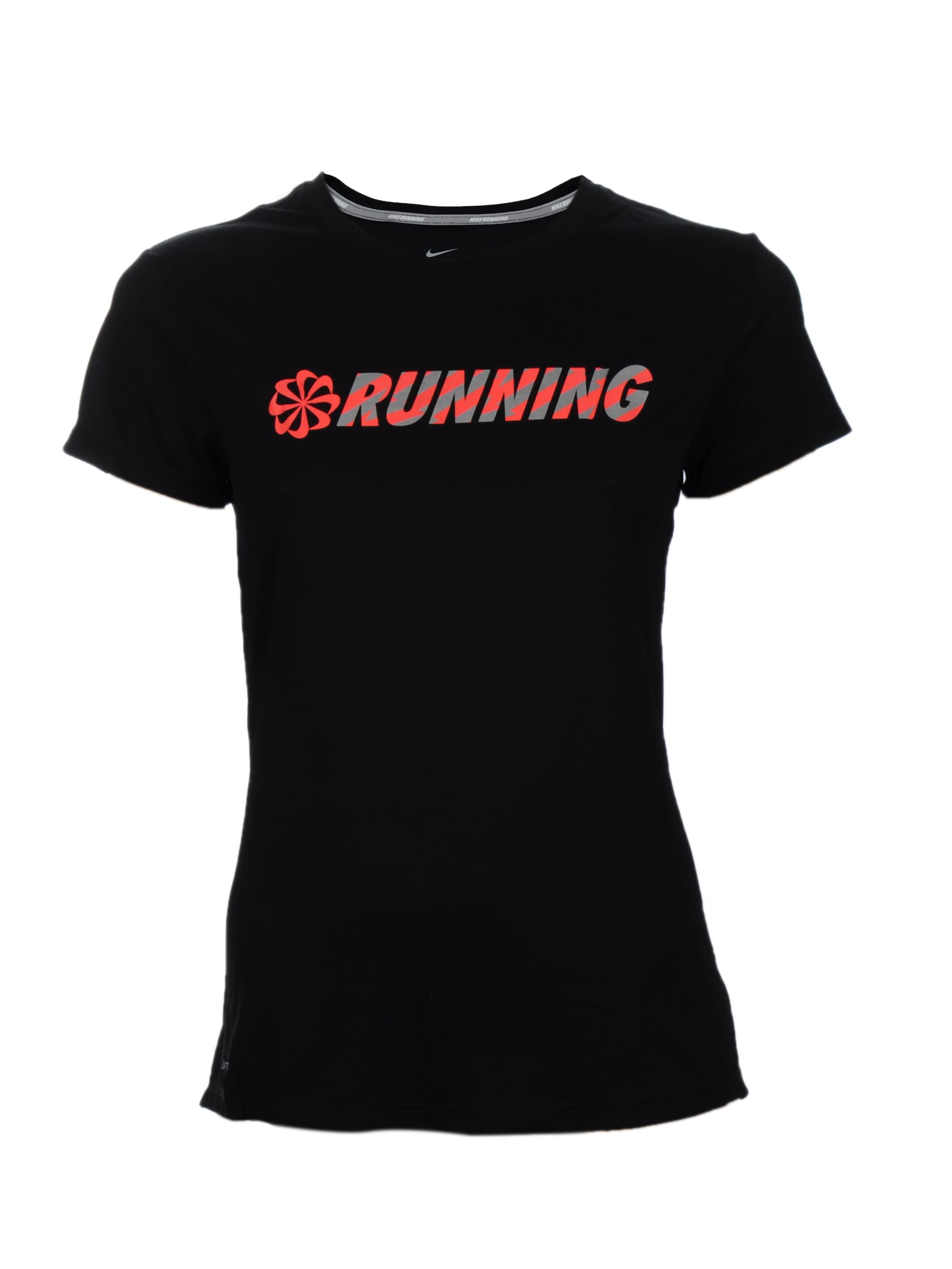 Nike Women As Challenger Black T-Shirts