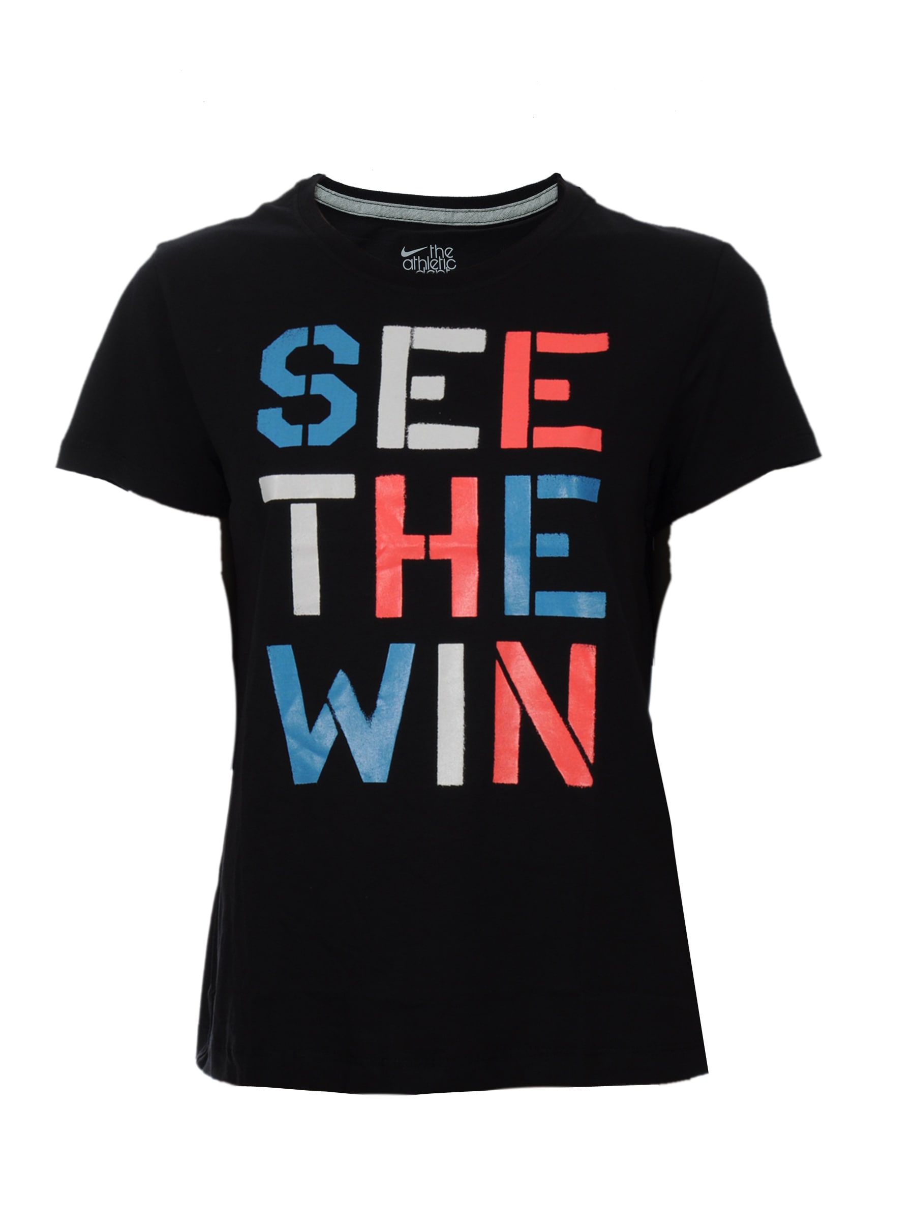 Nike Women As See The Win Black T-Shirts