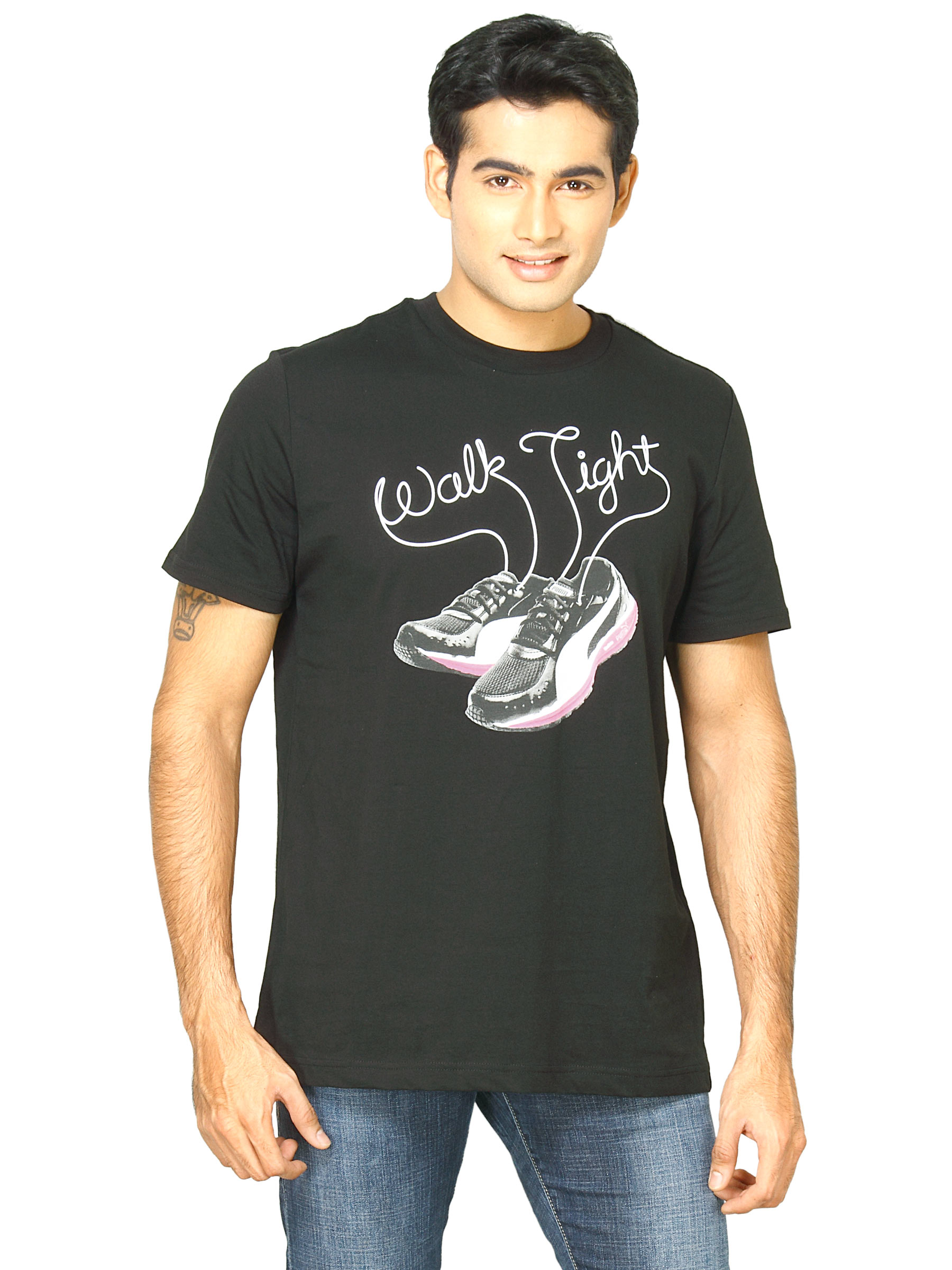 Puma Men Mns Body Train Black Tshirts