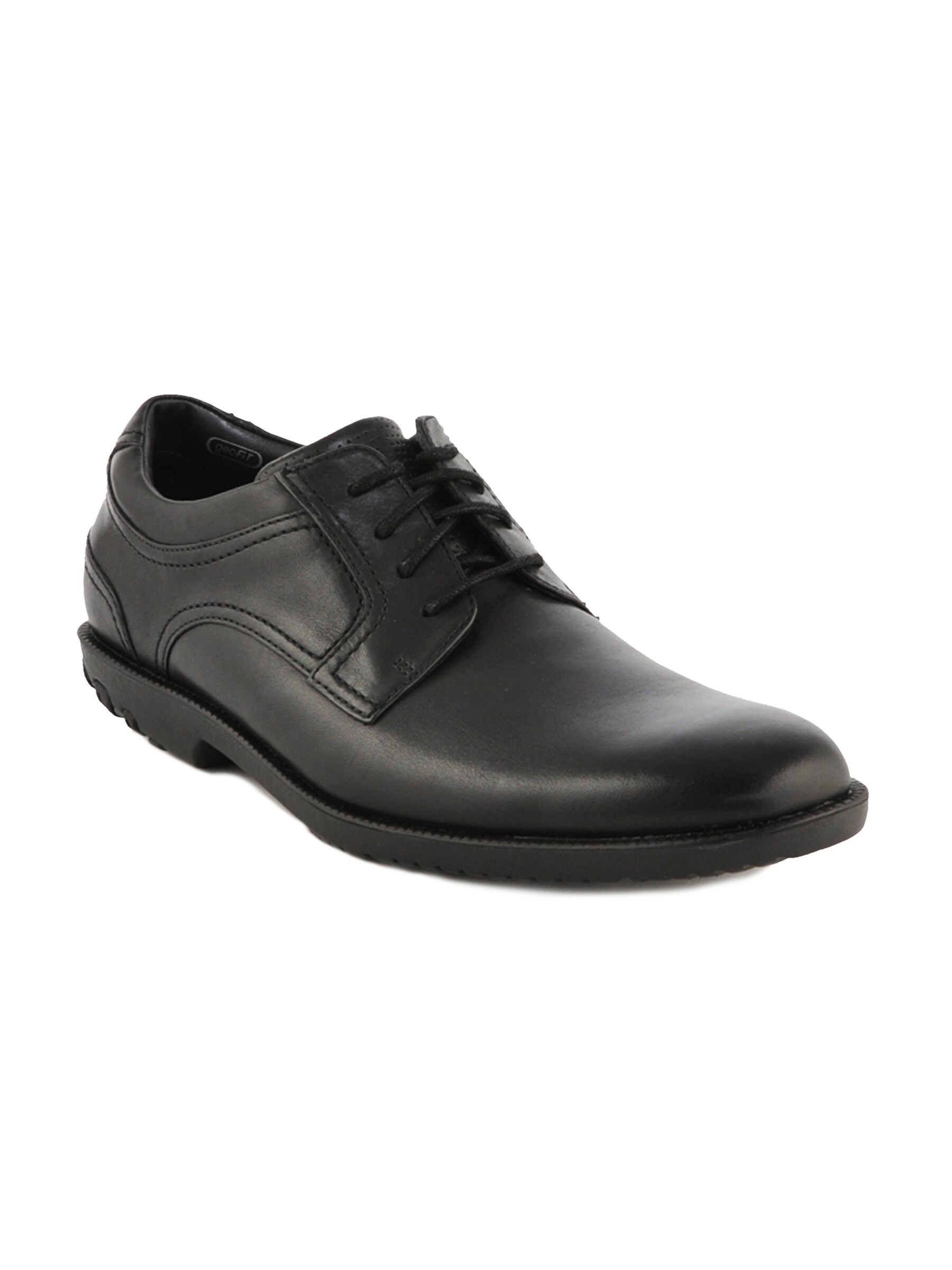 Rockport Men Drsp Plaintoe Black Formal Shoes