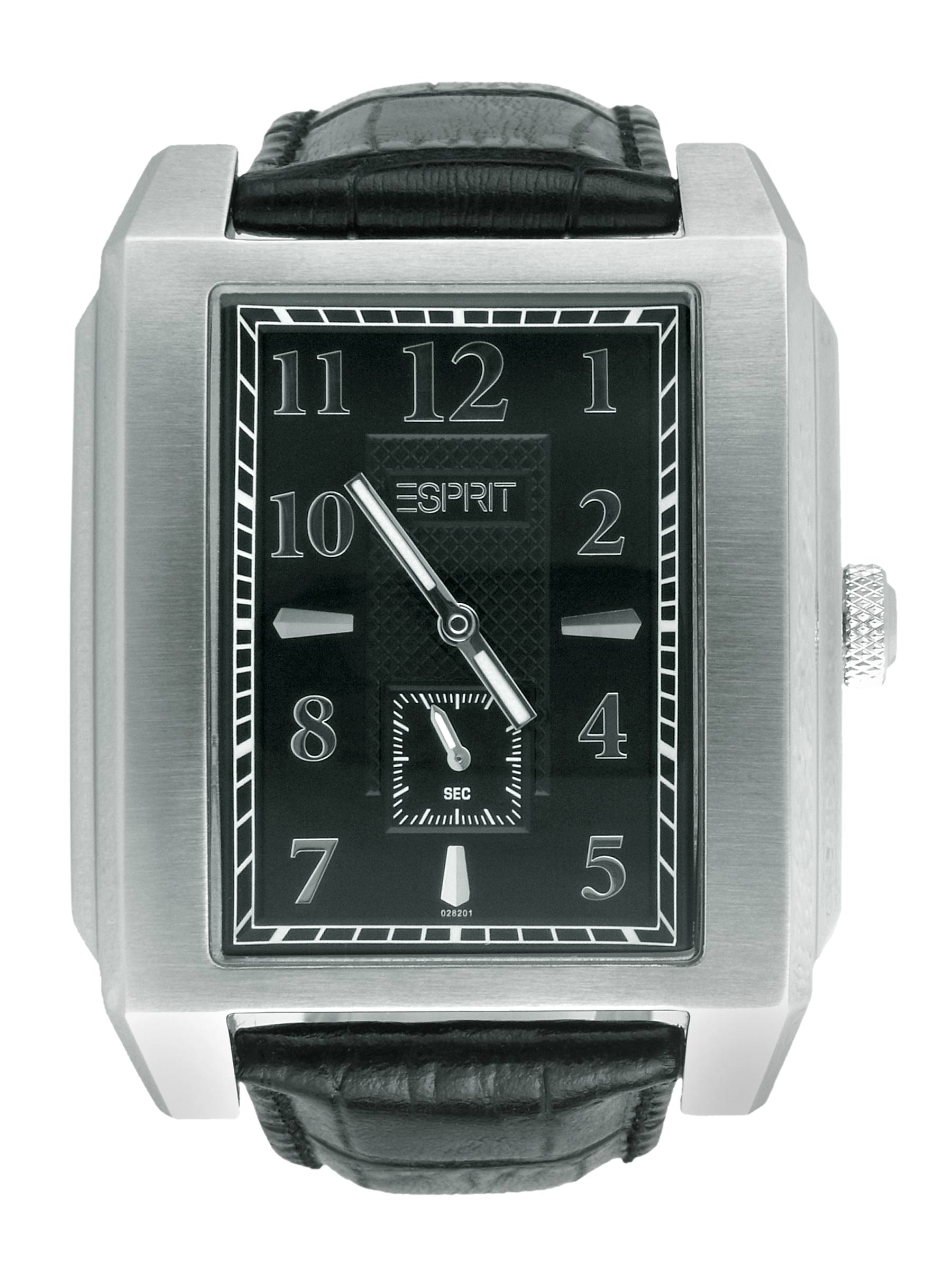 Esprit Men Croso Black Steel Watch