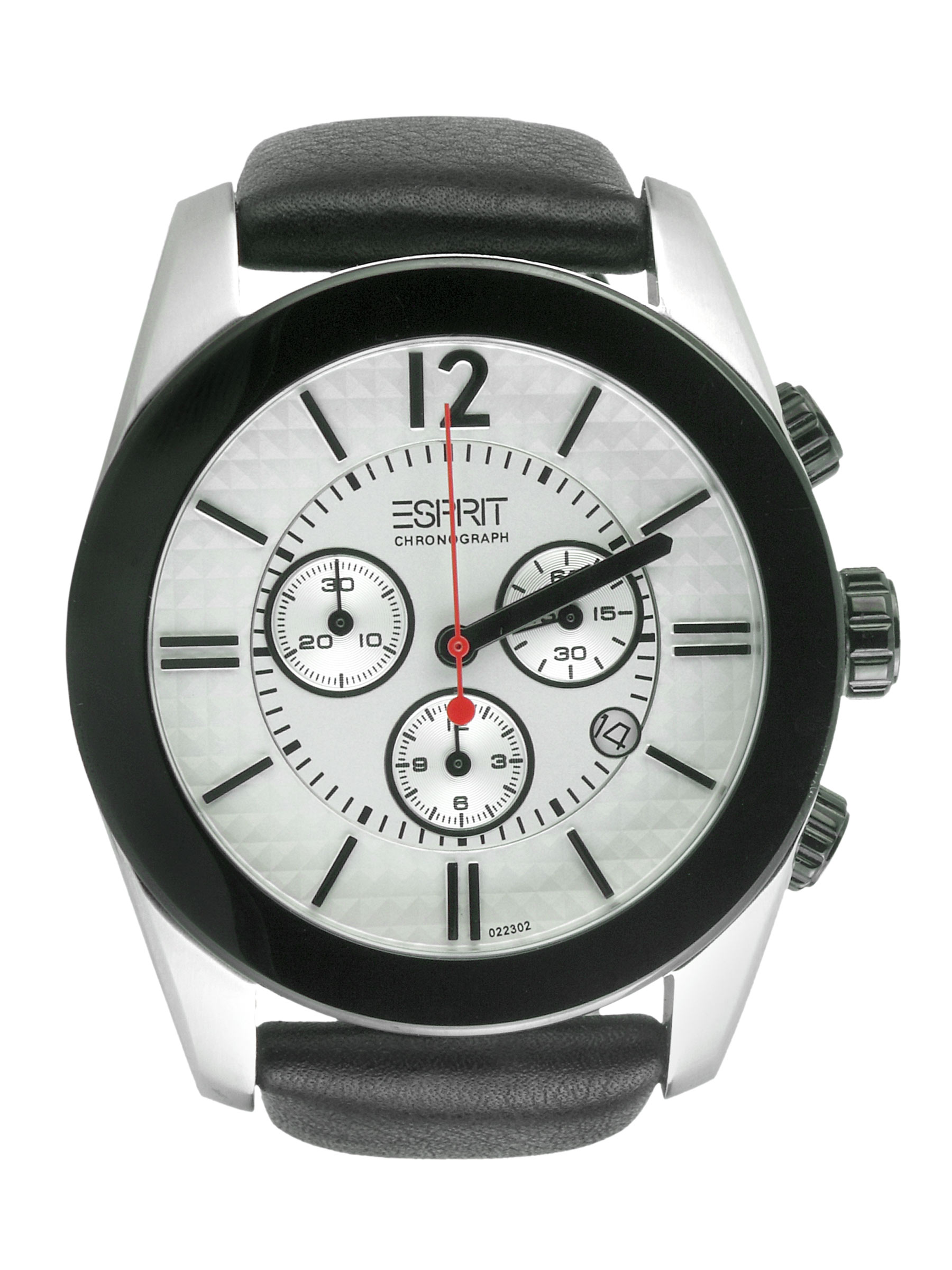 Esprit Men Grand Victory White Dial Steel Watches