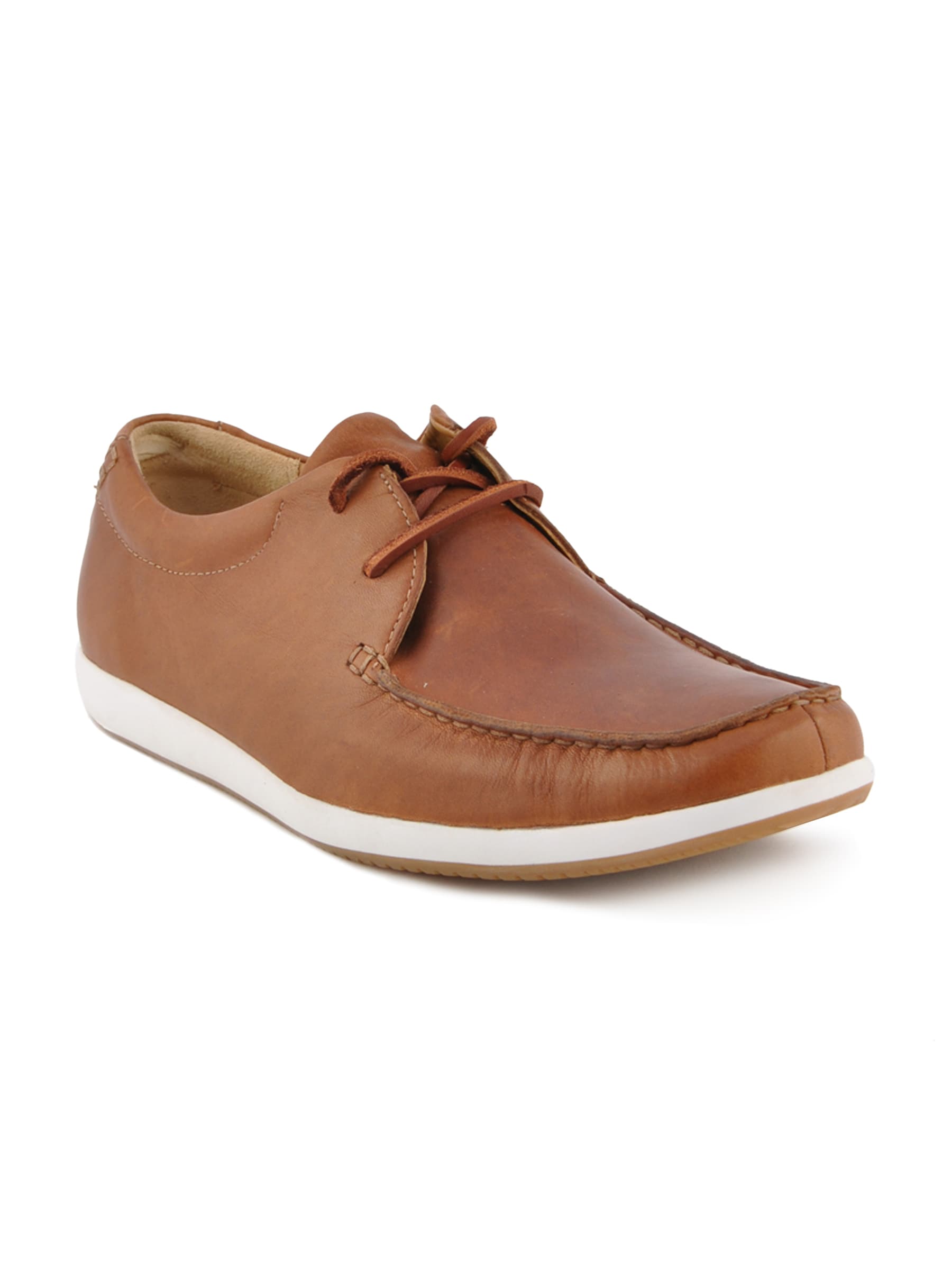 Clarks Men Brown Leather Casual Shoes