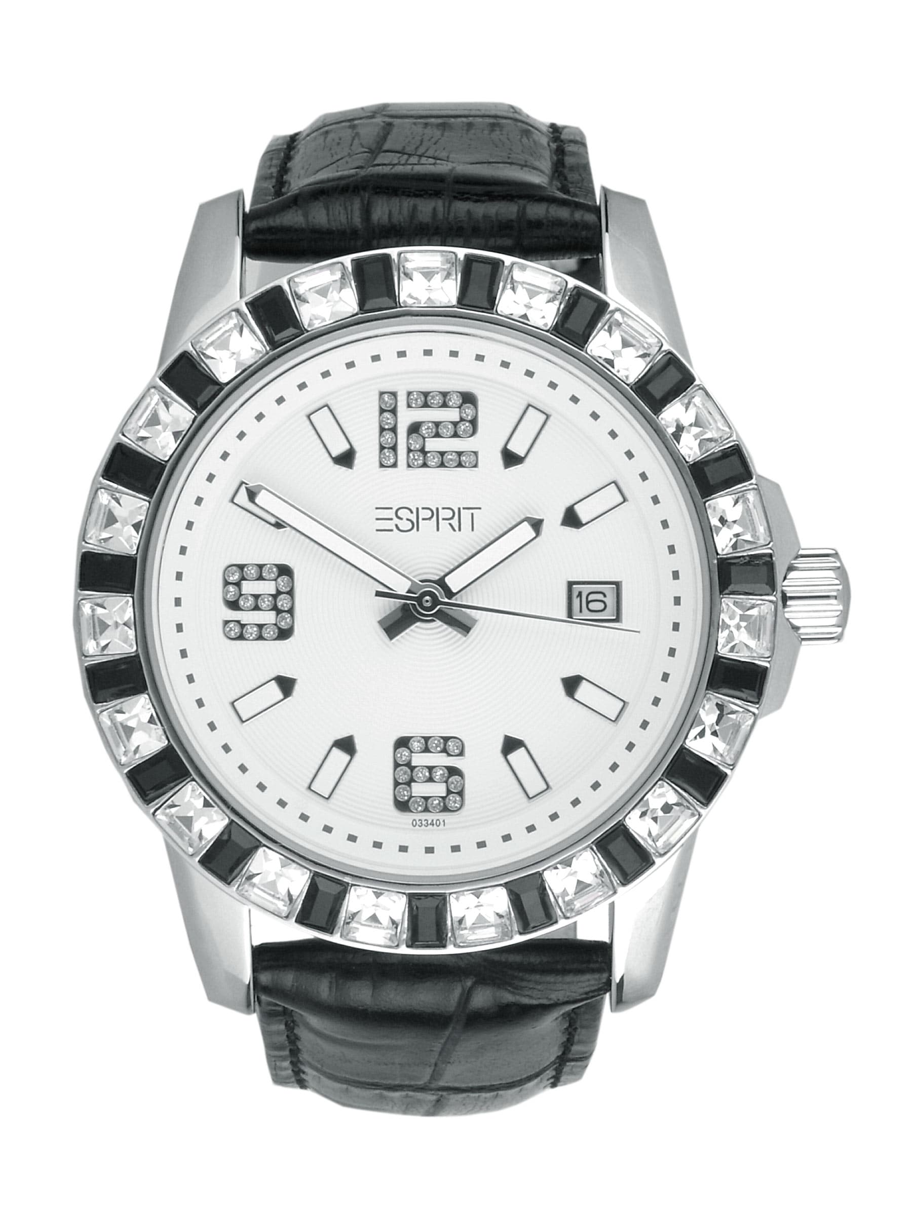 Esprit Women Spark Black White Silver Watches