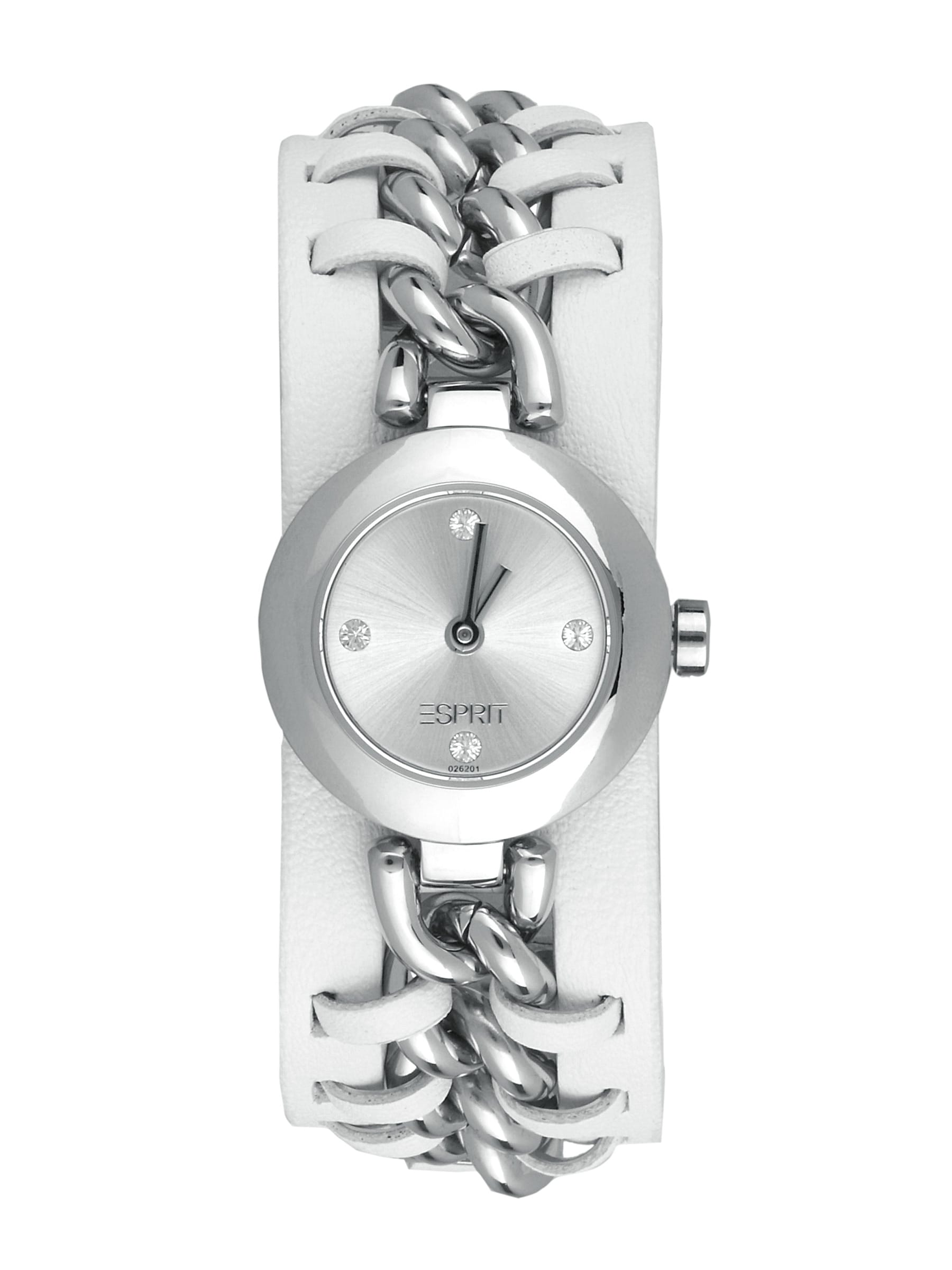 Esprit Women Cool Chic White Steel Watches