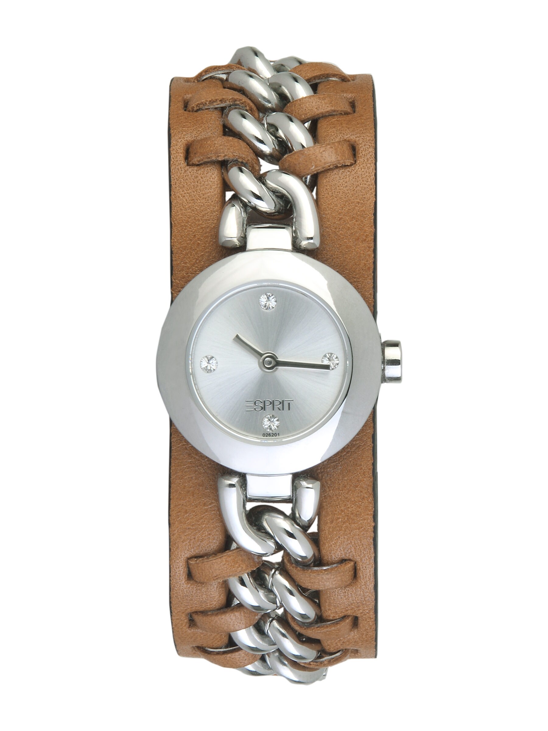 Esprit Women Cool Chic Brown Steel Watch
