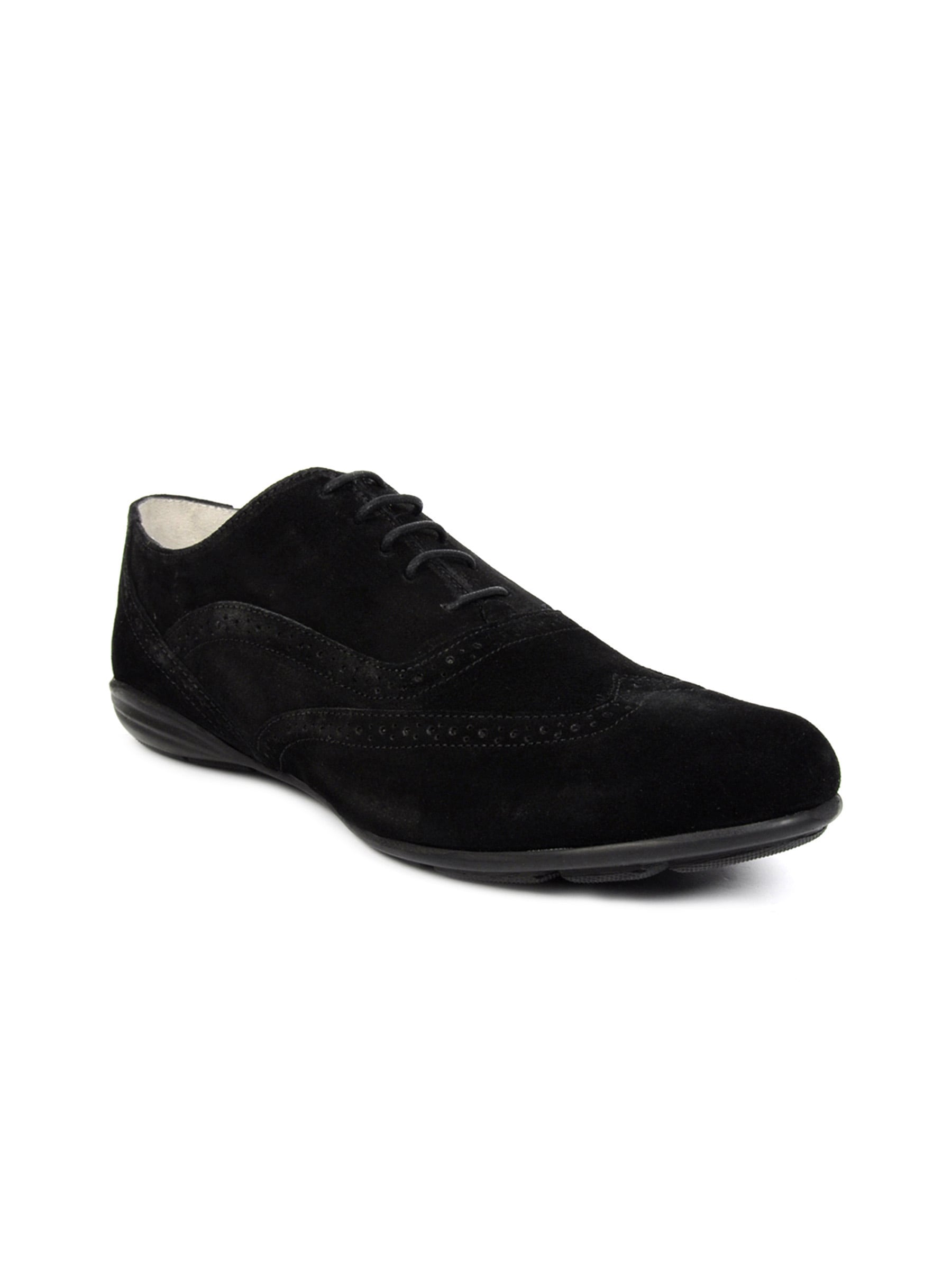Carlton London Men Semi oxfords Black Casual Shoes