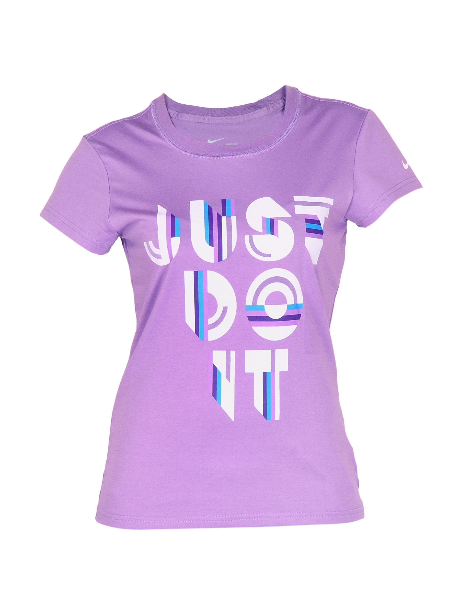 Nike Women Trainng short sleeve tshirt Purple Tshirts