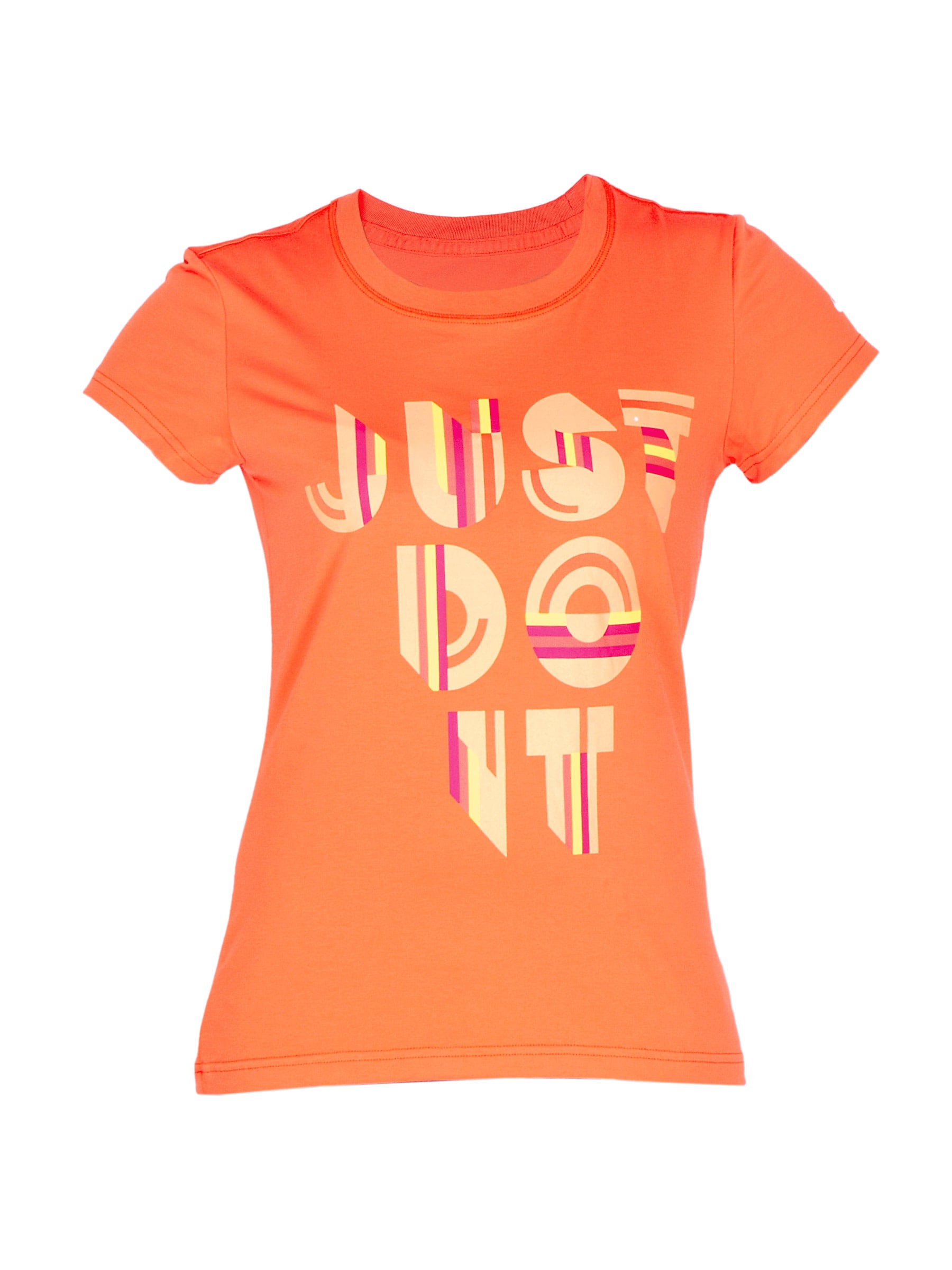 Nike Women Trainng short sleeve tshirt Orange Tshirts