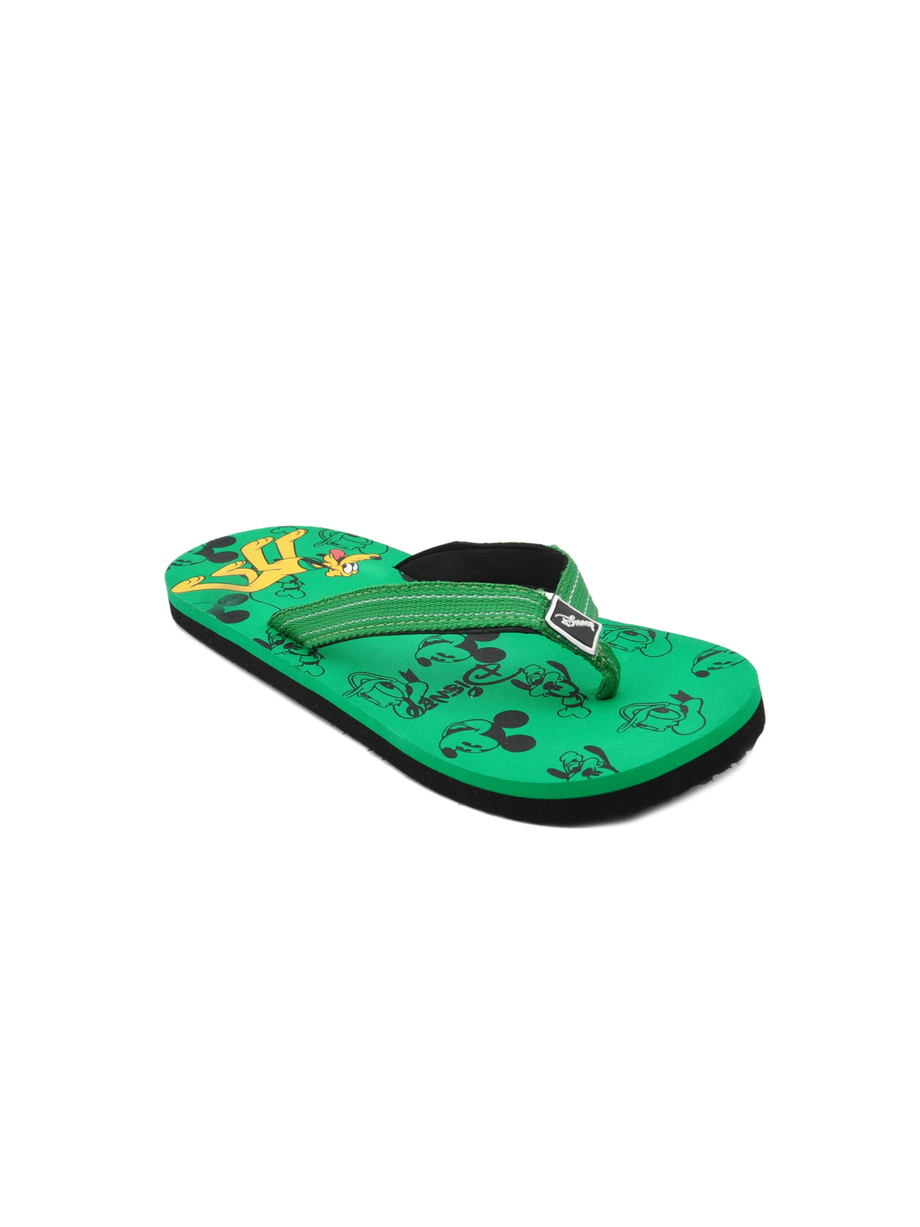 Disney Unisex Kids Pluto Green Flip Flops