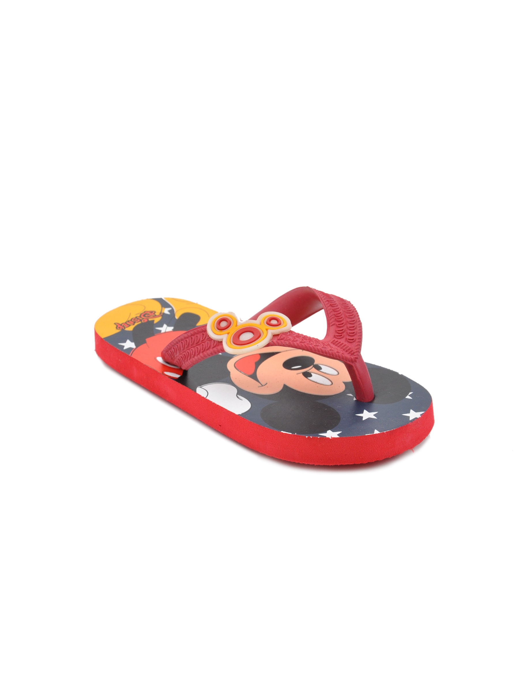 Disney Unisex Kids Mickey Star Red Flip Flops