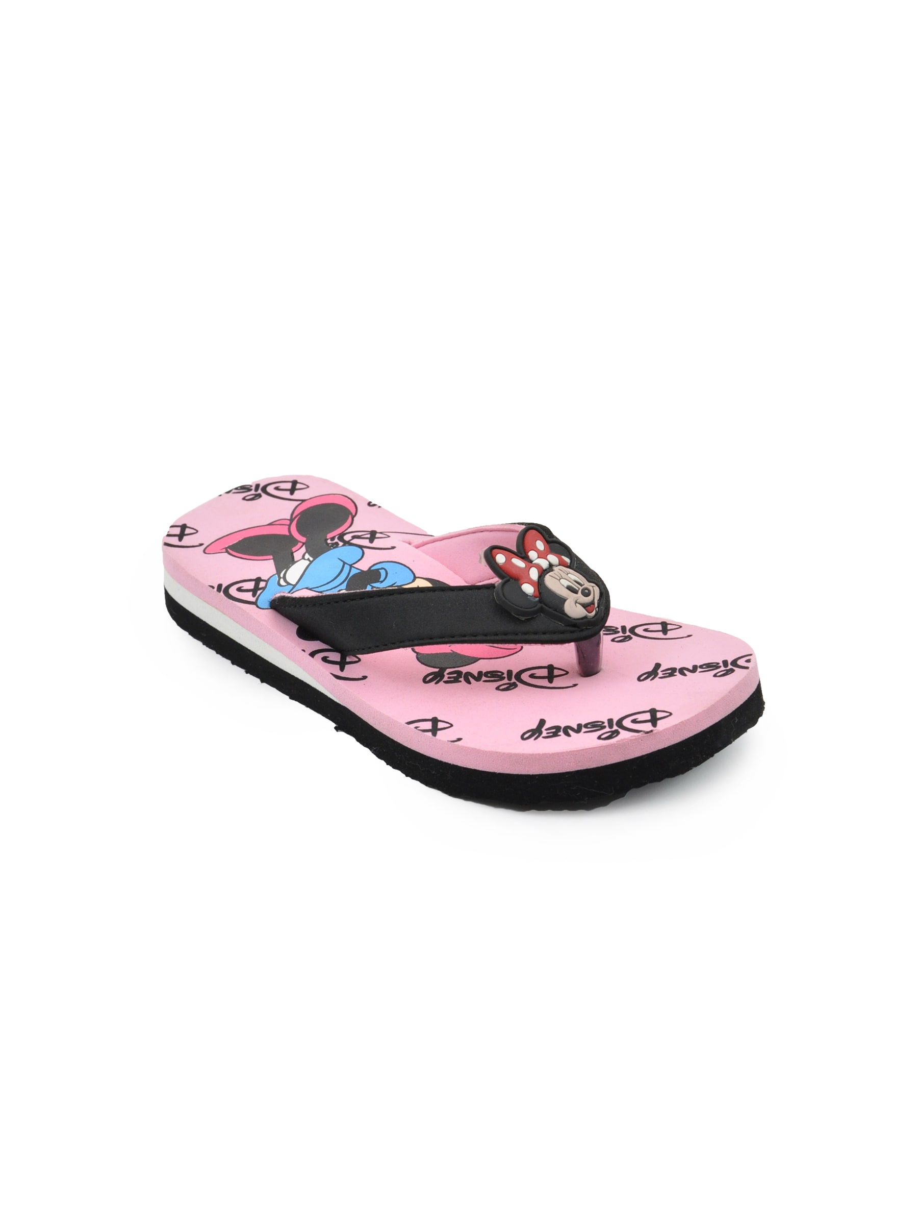 Disney Unisex Kids Mini Mouse Pink Flip Flops