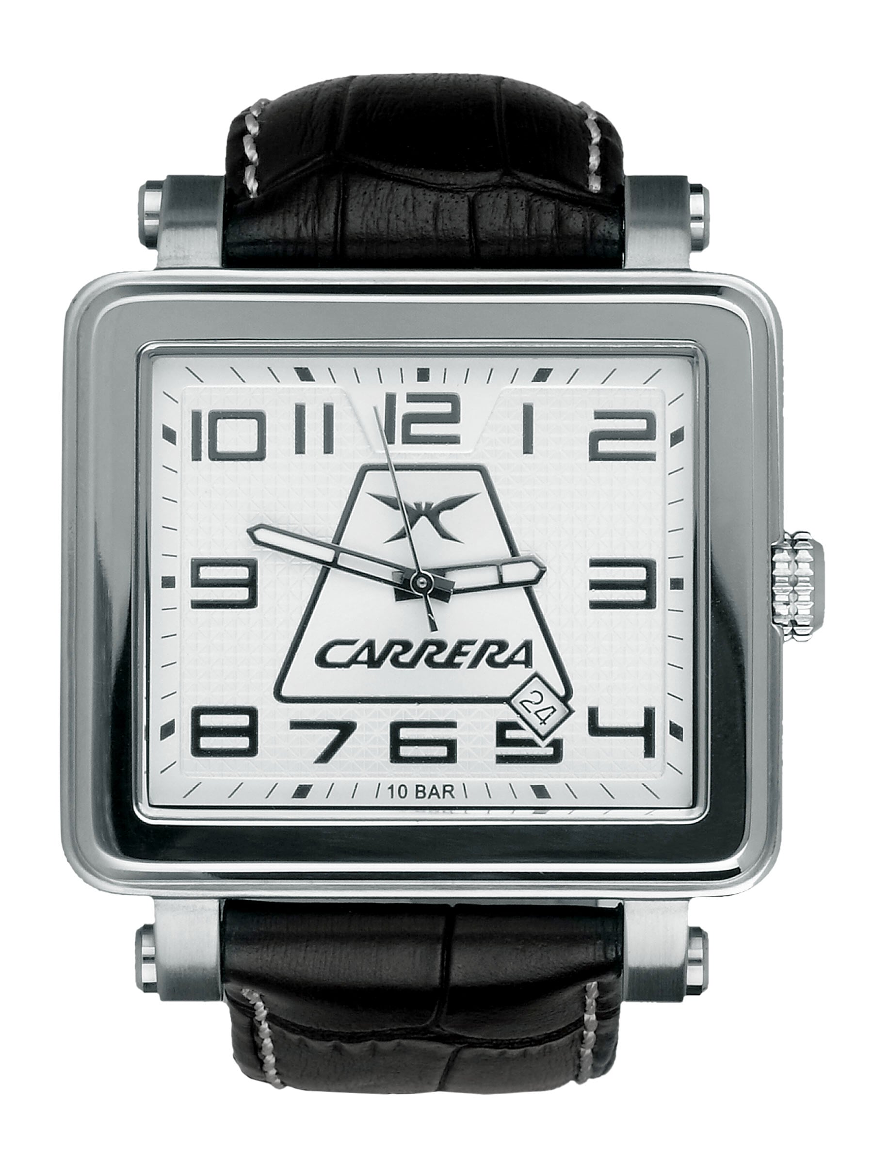 Carrera Men Steel dial frame dial White Watches